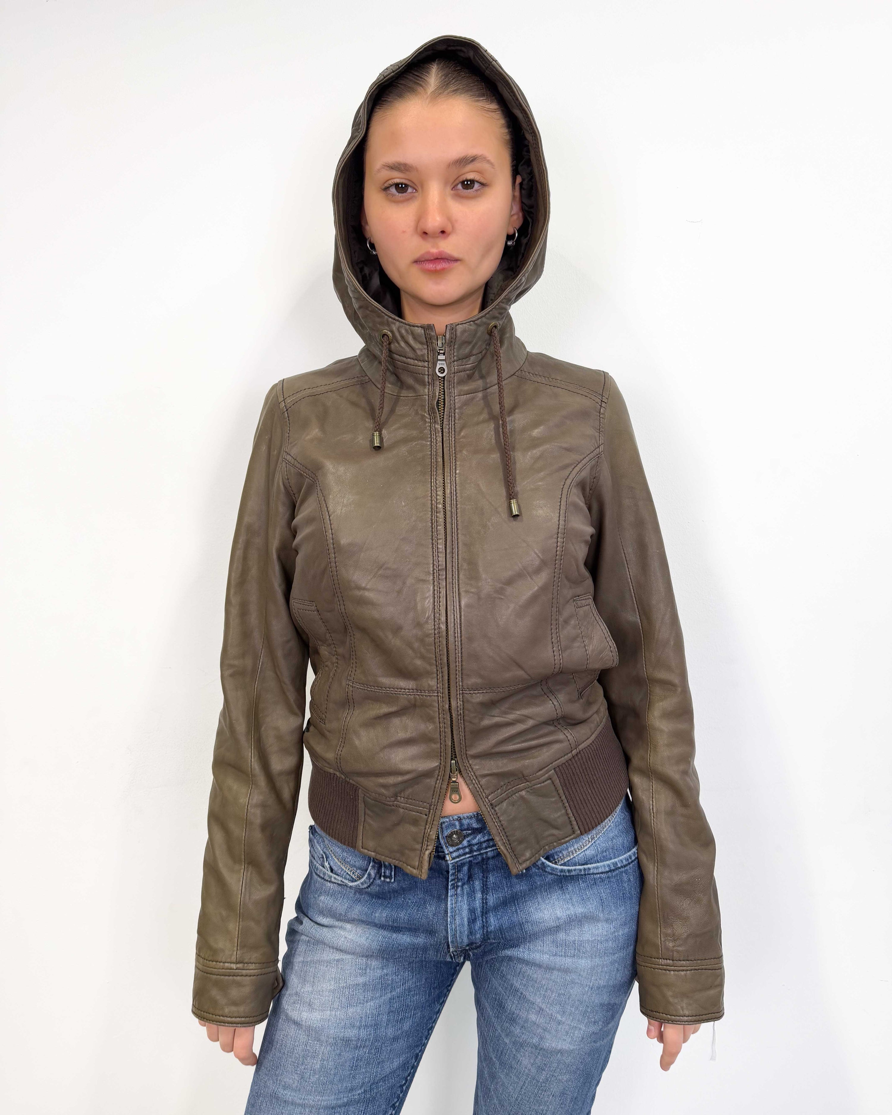 The yolanda leather jacket