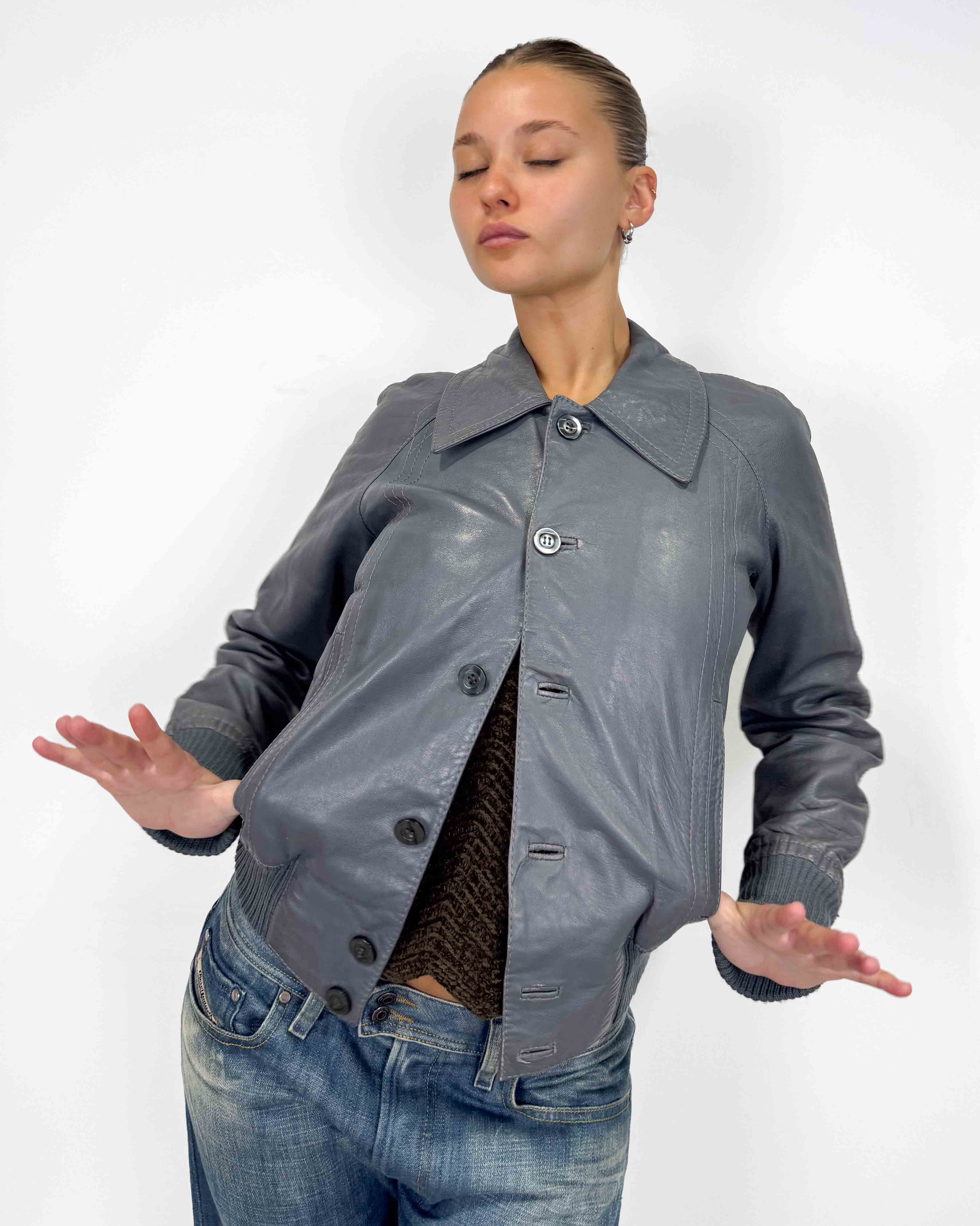 The annemarie leather jacket