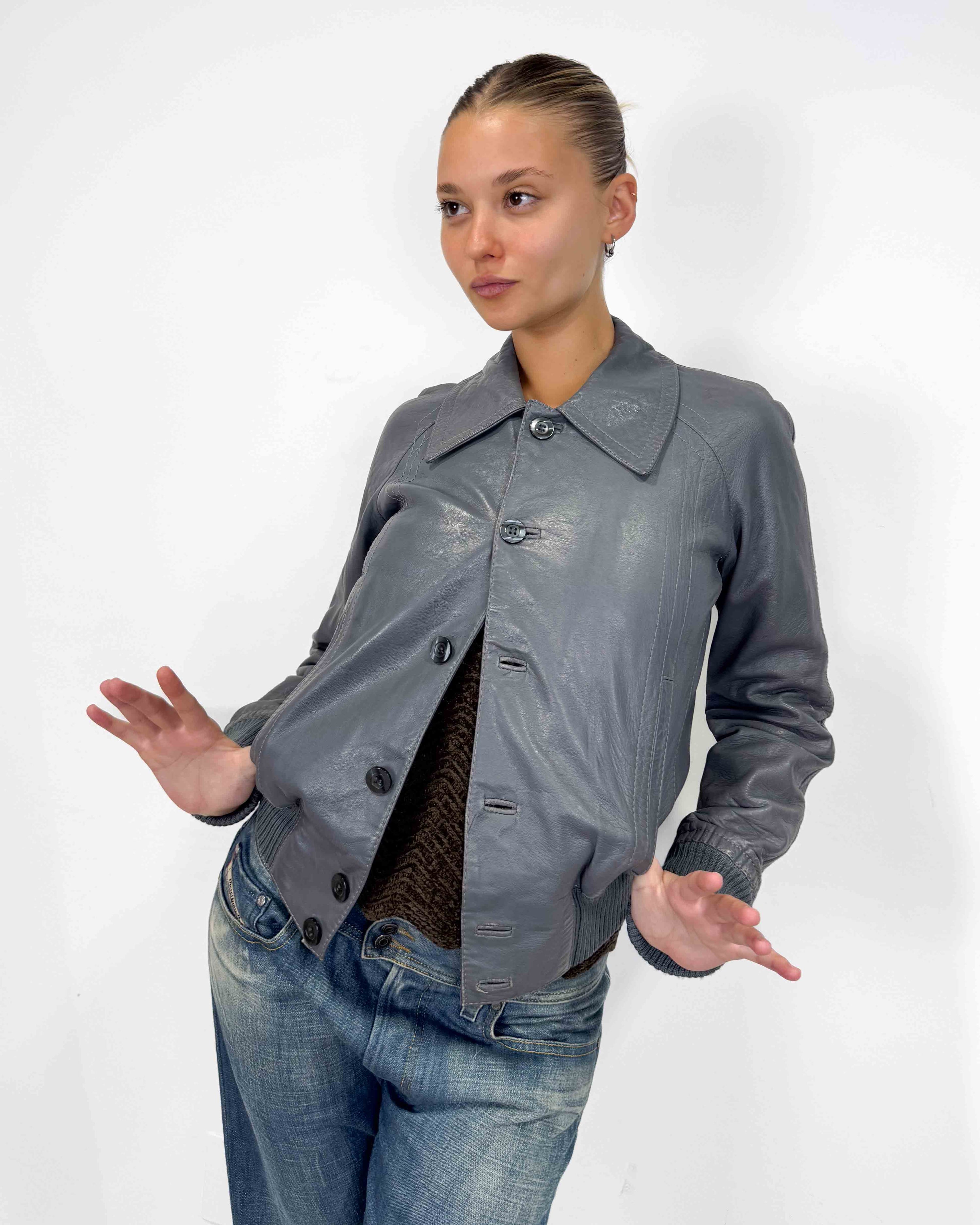 The annemarie leather jacket