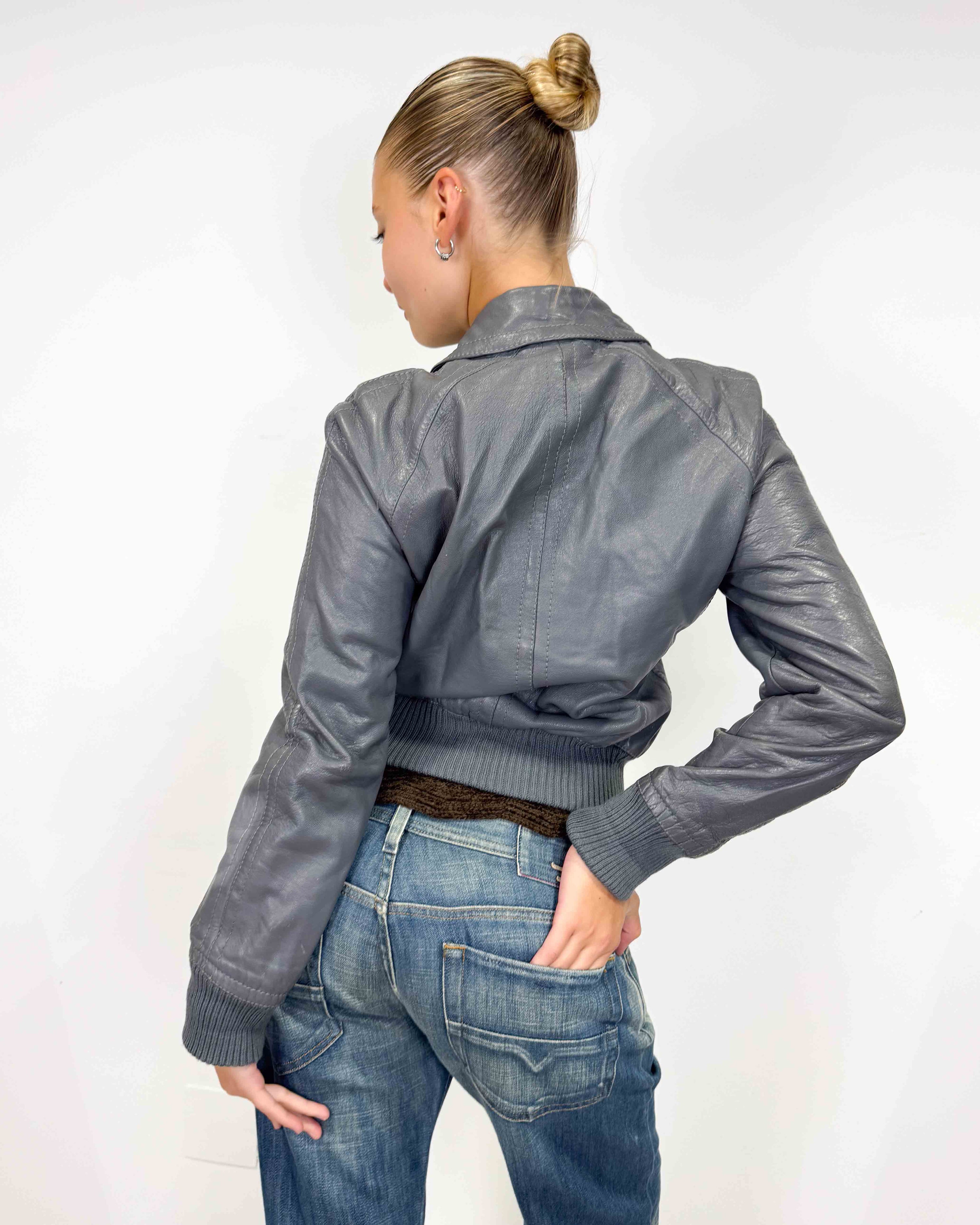 The annemarie leather jacket