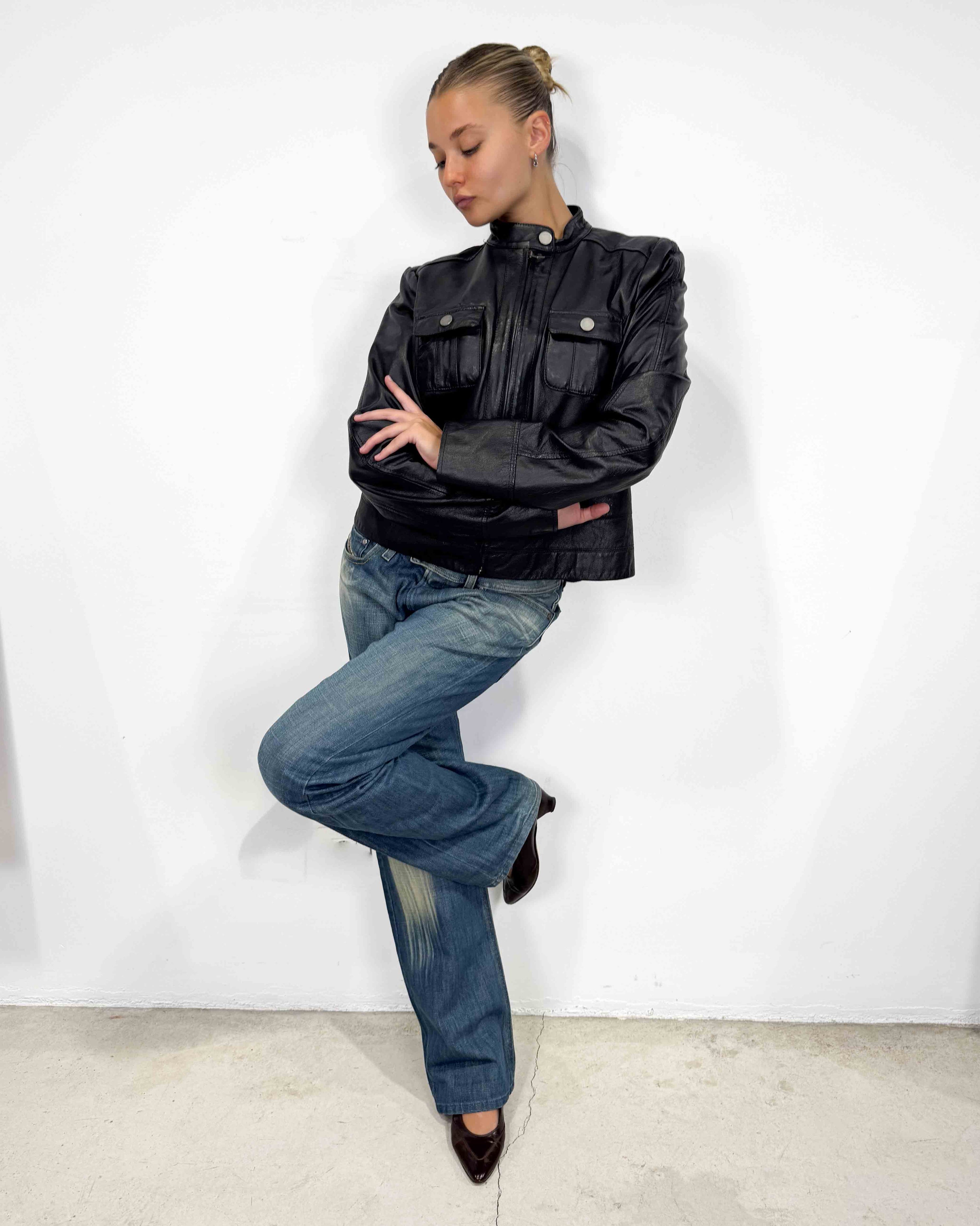 The yumi leather jacket