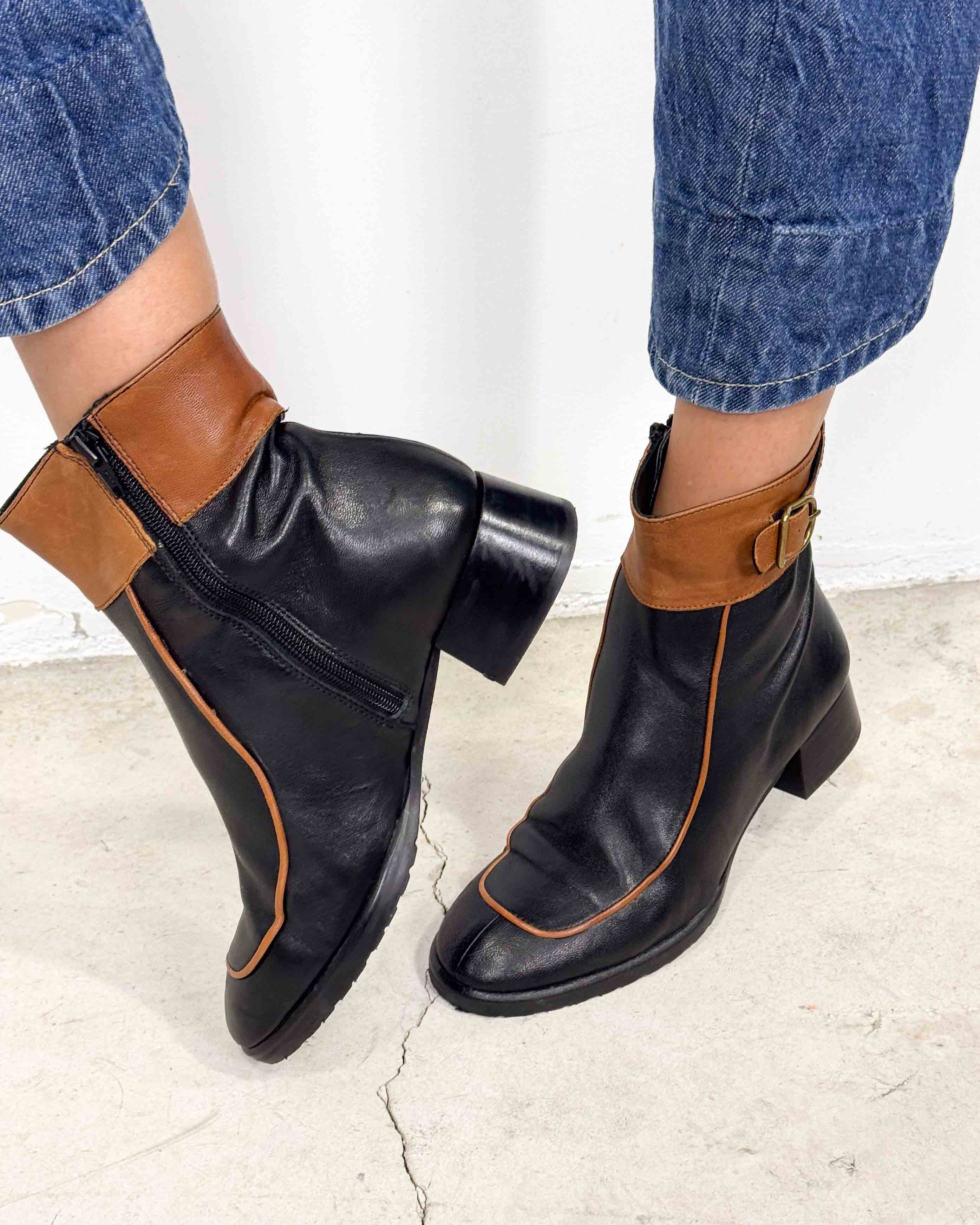 The coral boots