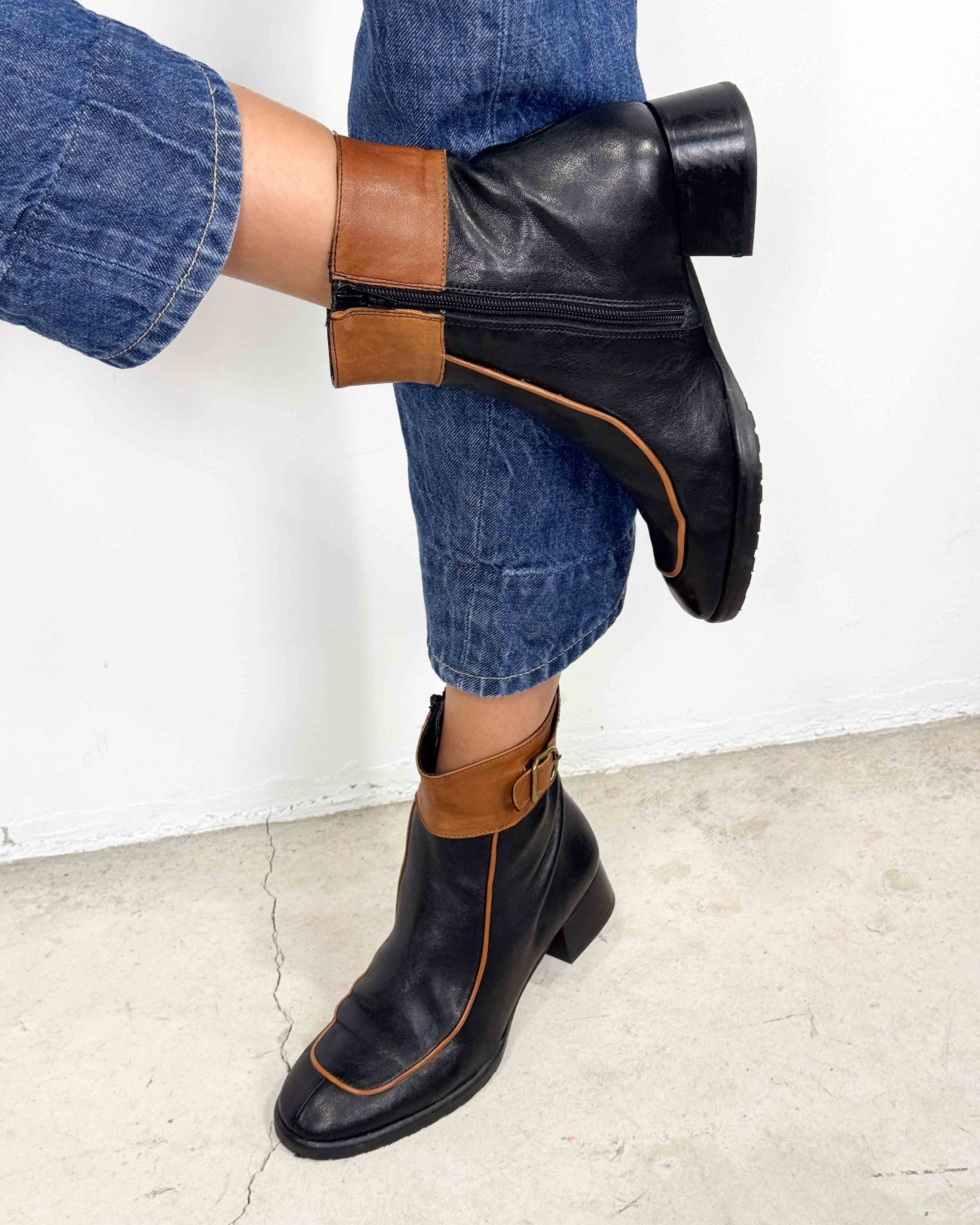 The coral boots