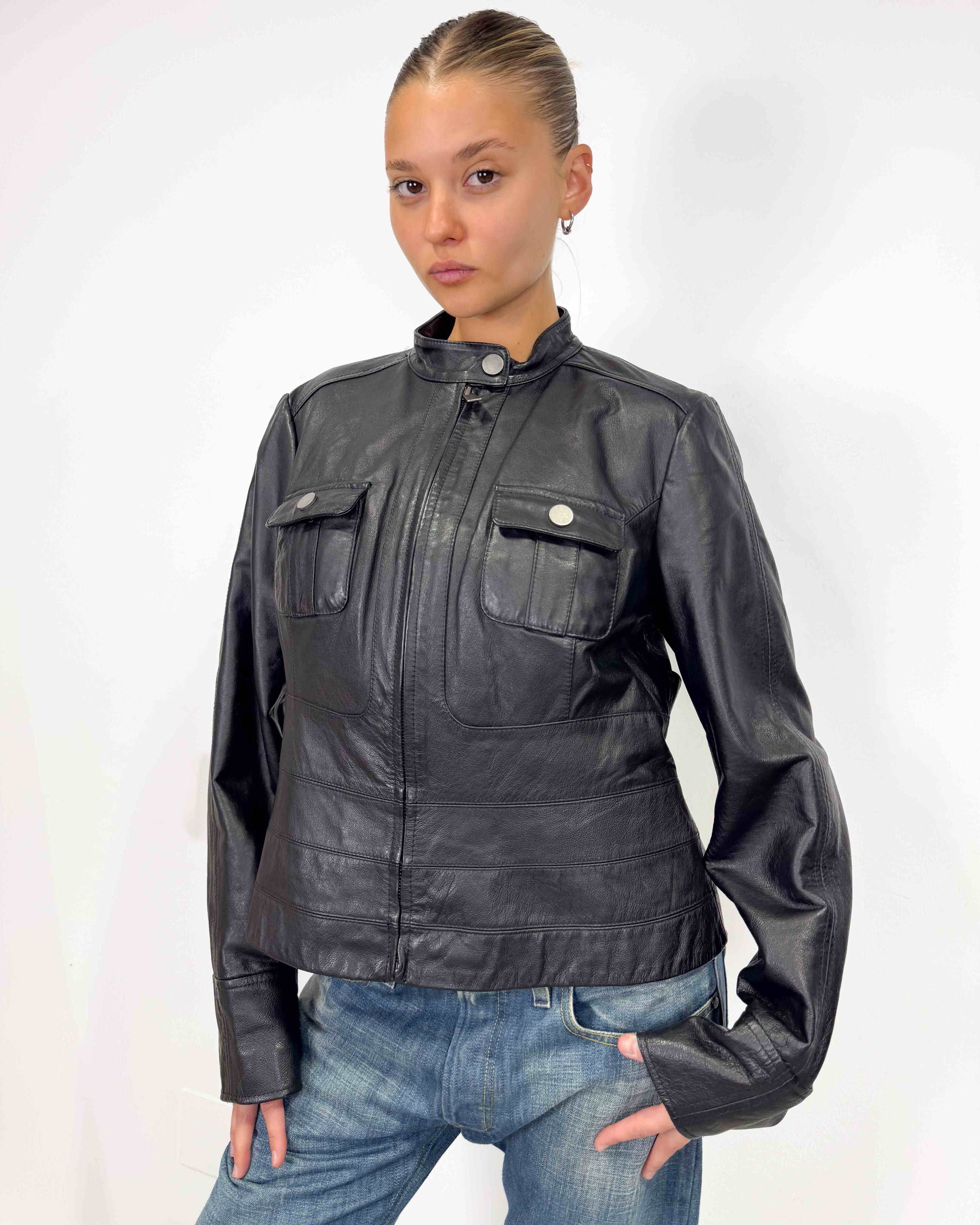 The yumi leather jacket