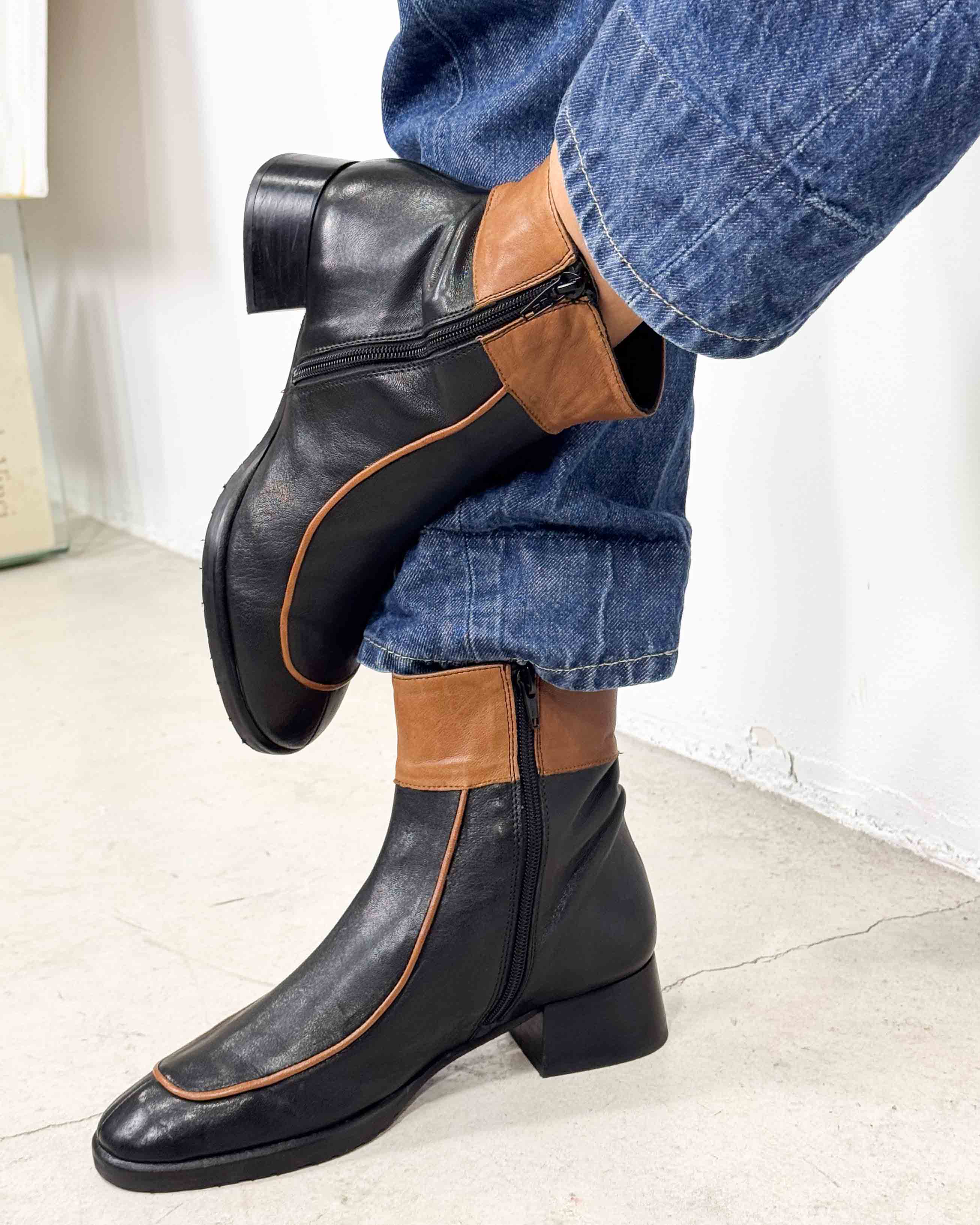 The coral boots
