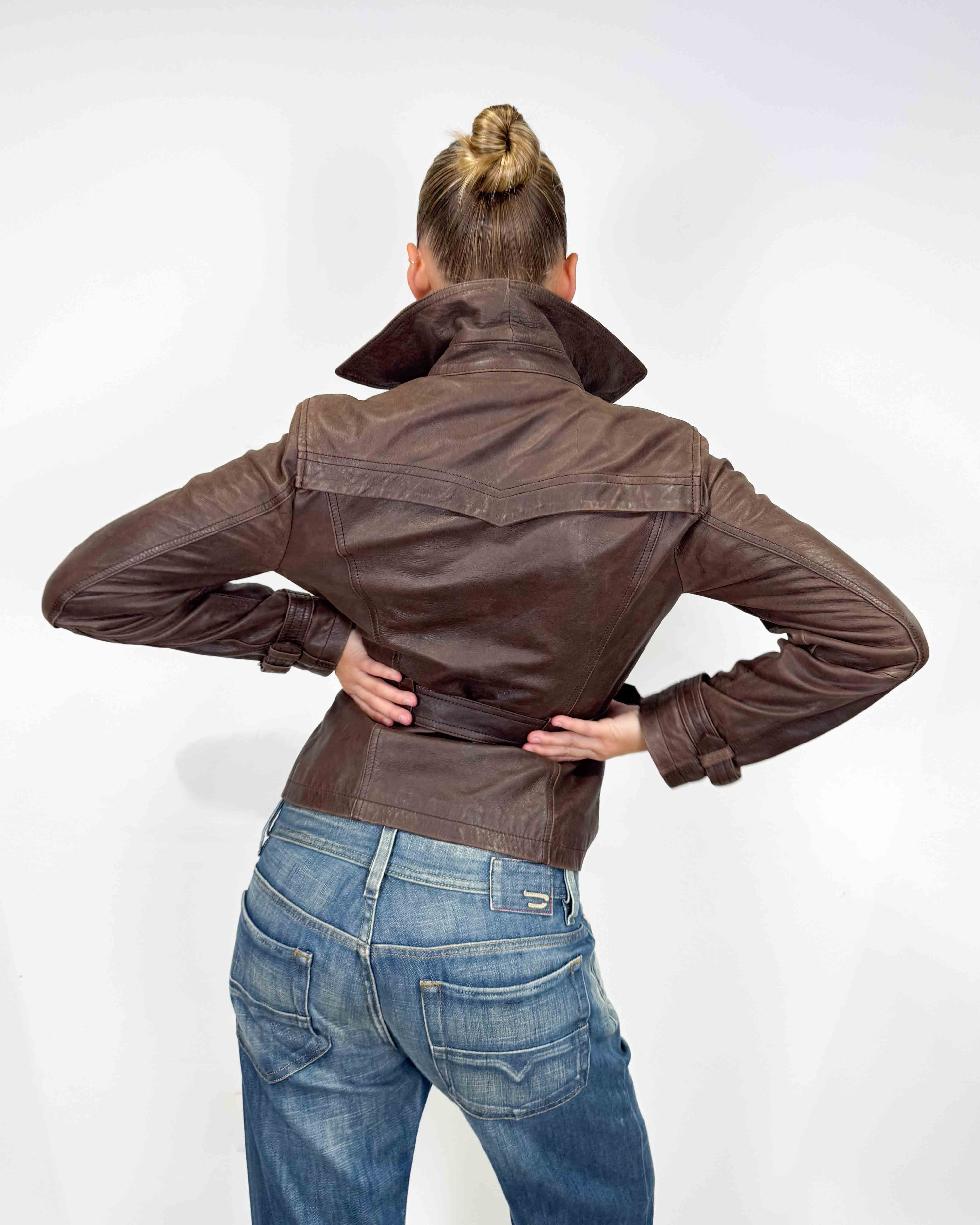 The salwa leather jacket