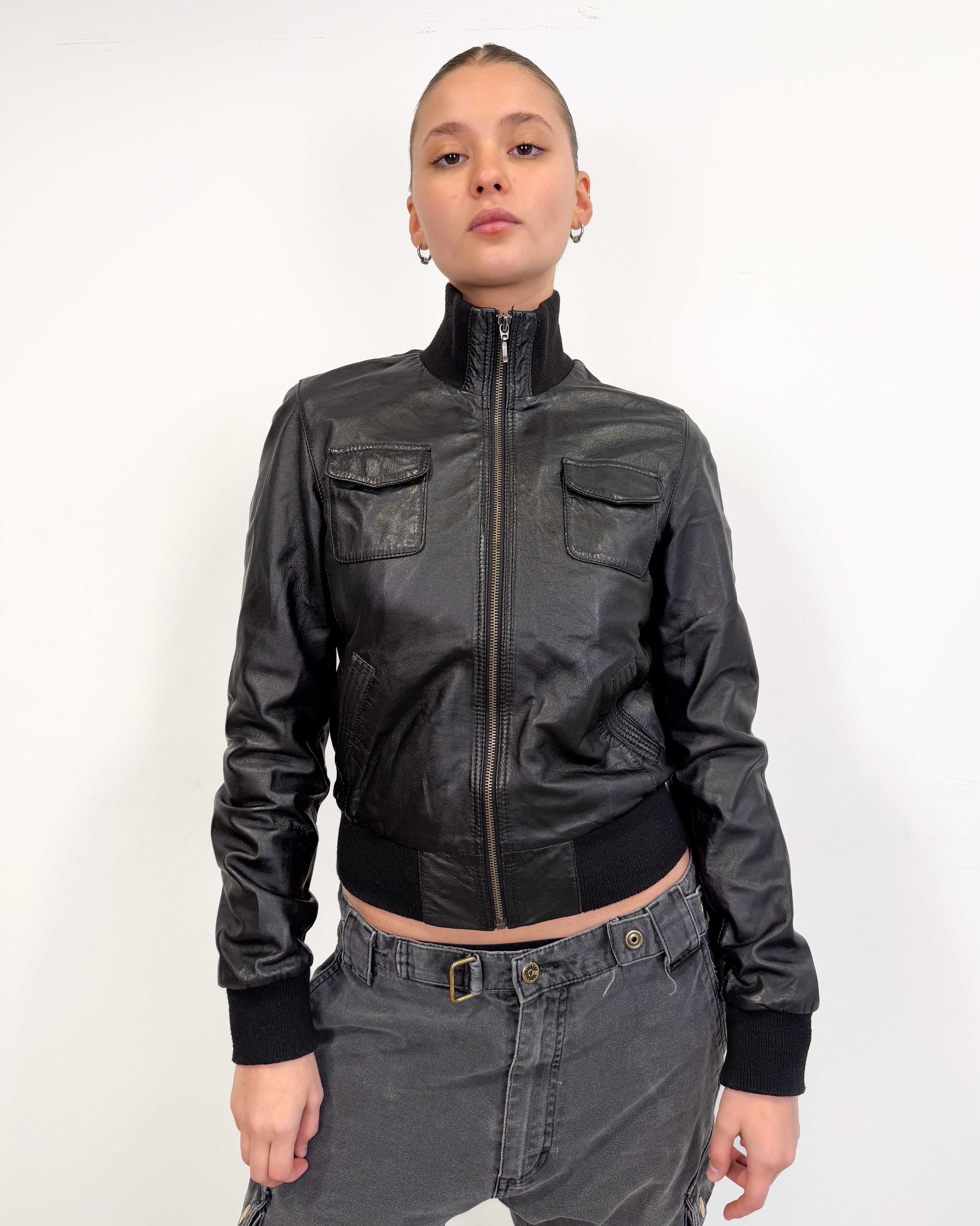The dalena leather jacket