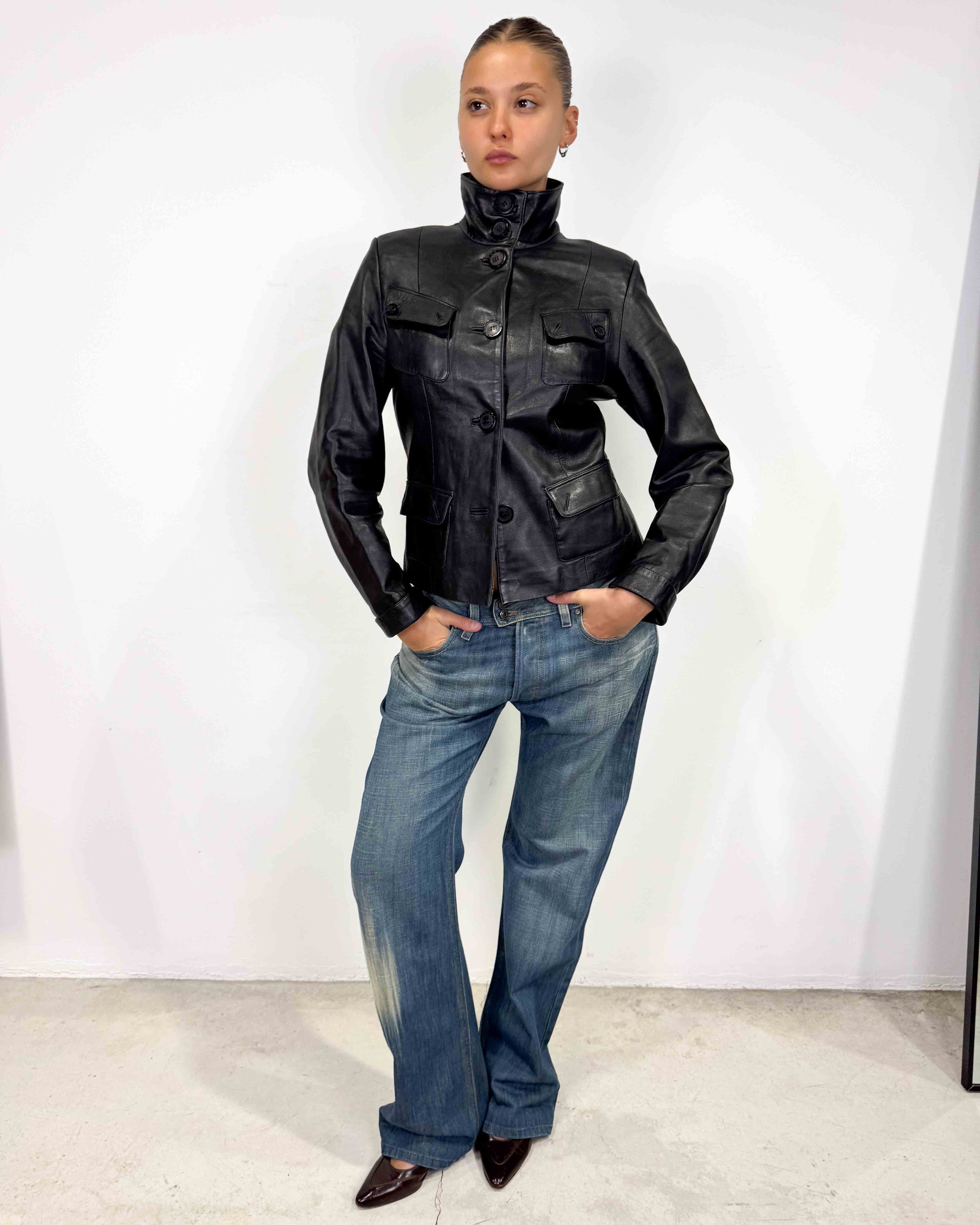 The kari leather jacket