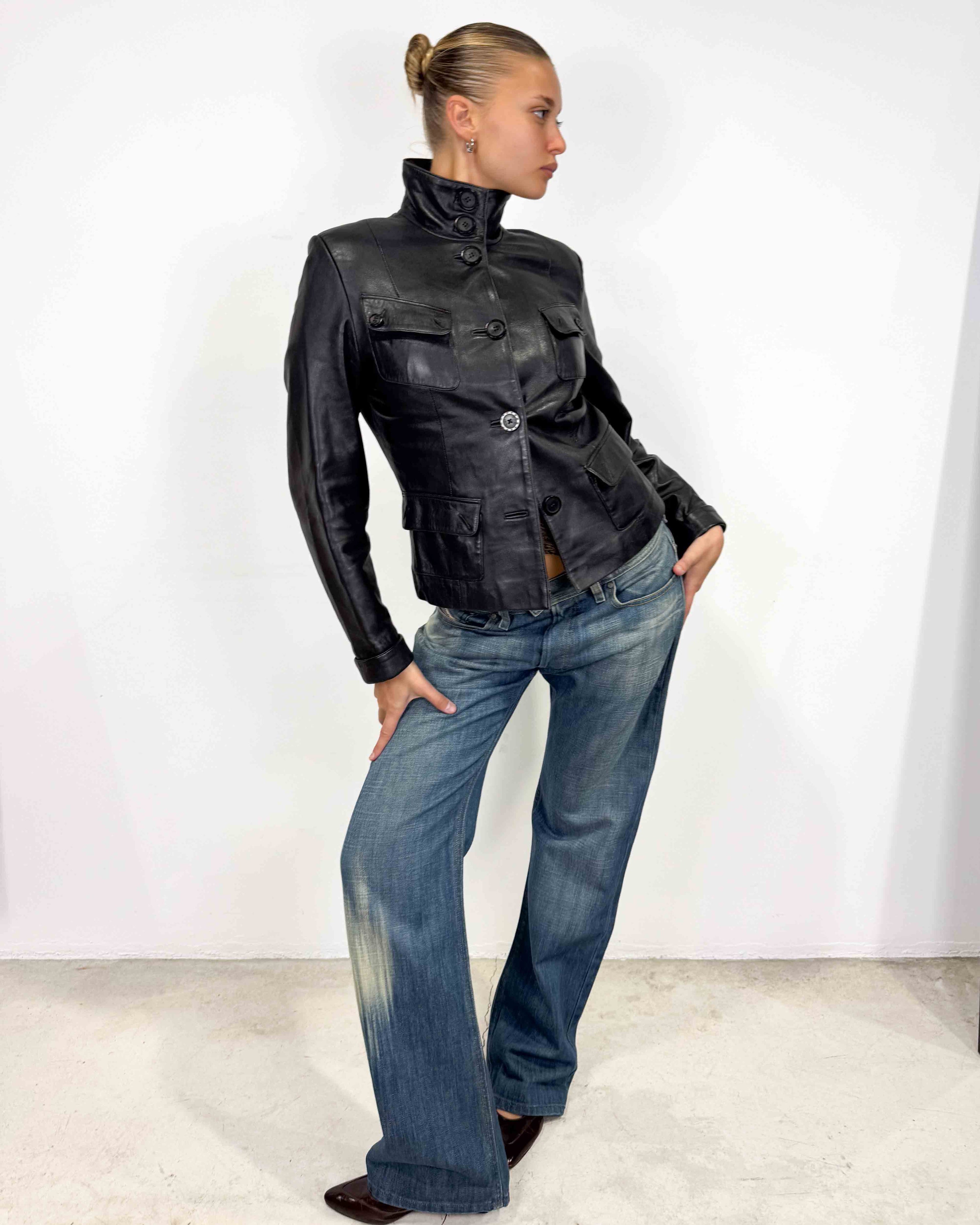 The kari leather jacket
