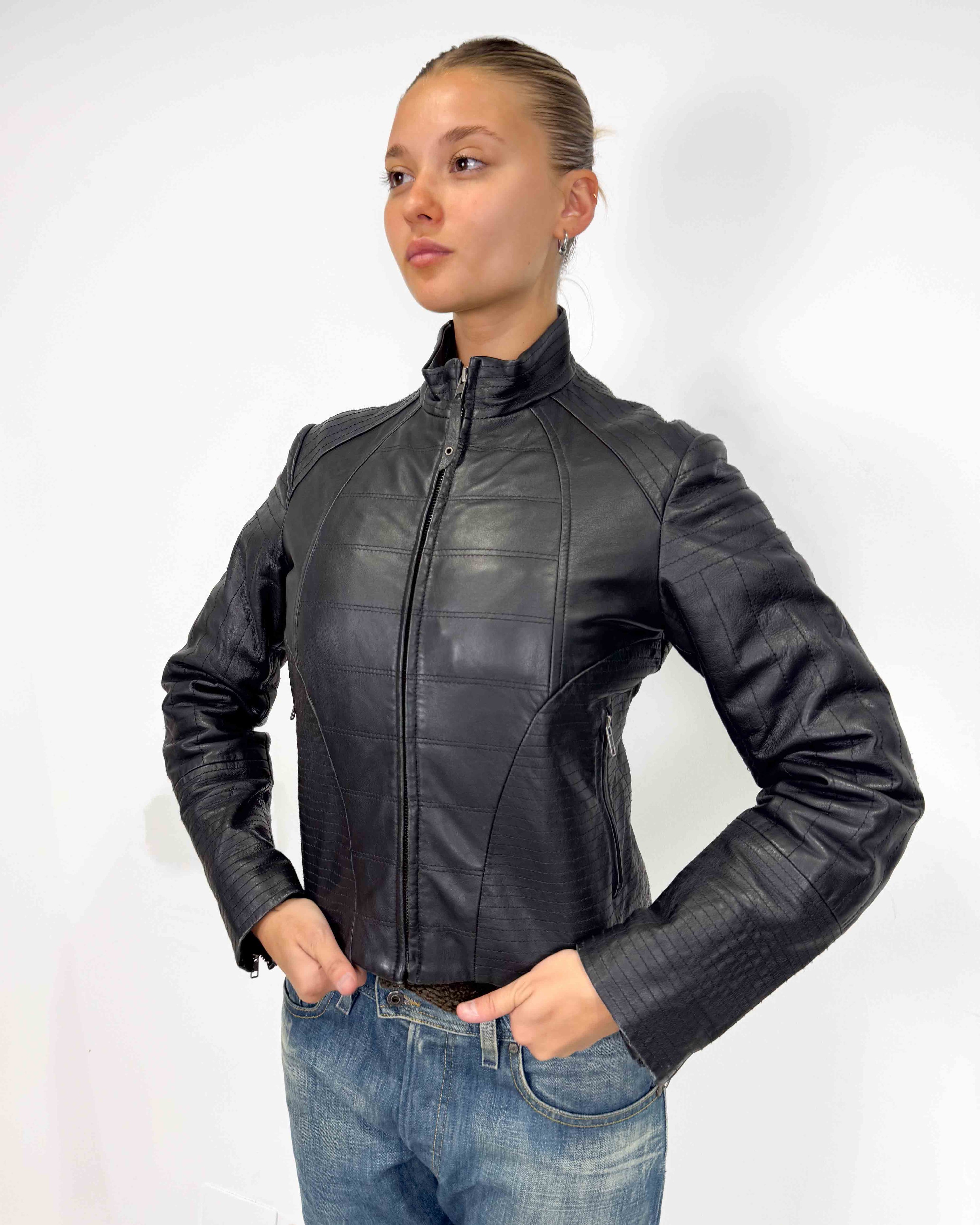 The yida leather jacket
