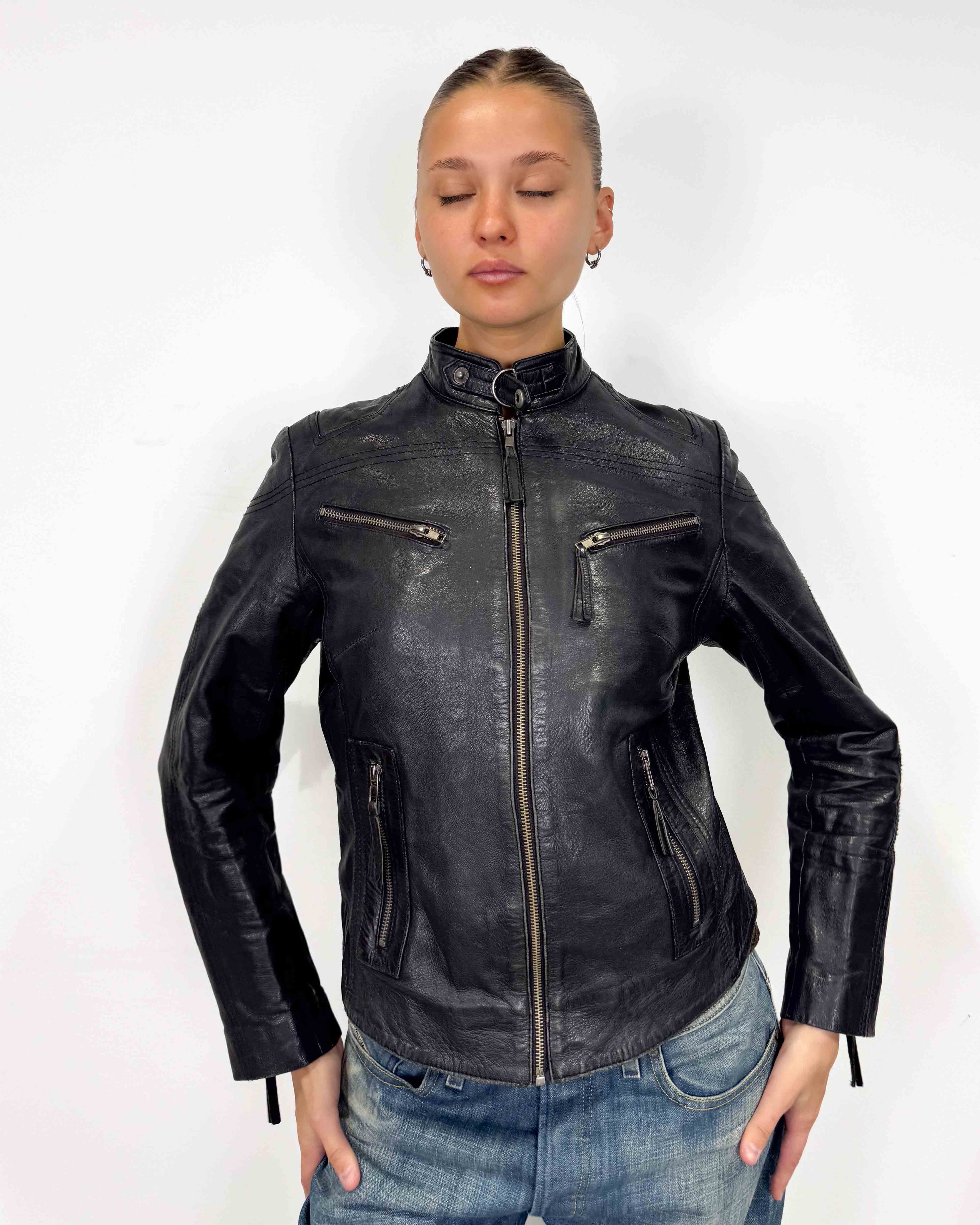 The suhair leather jacket