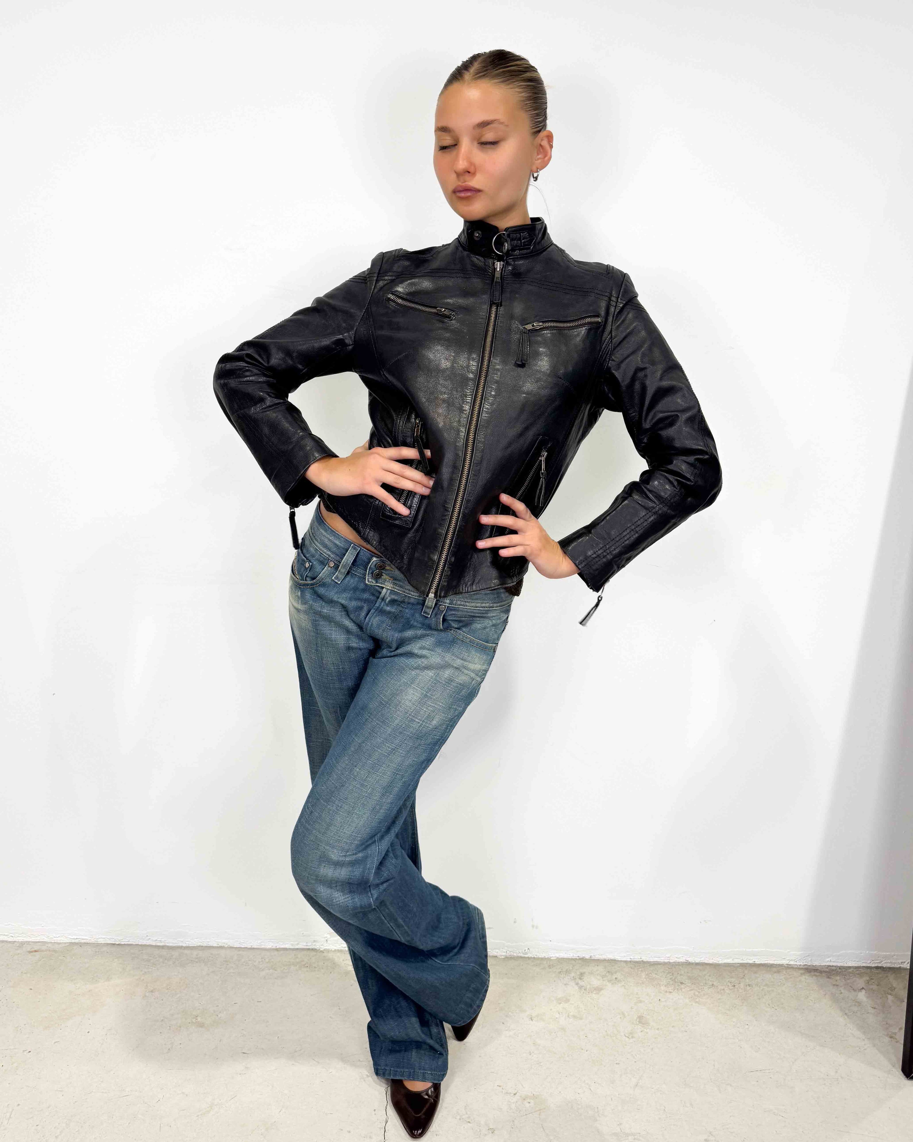 The suhair leather jacket
