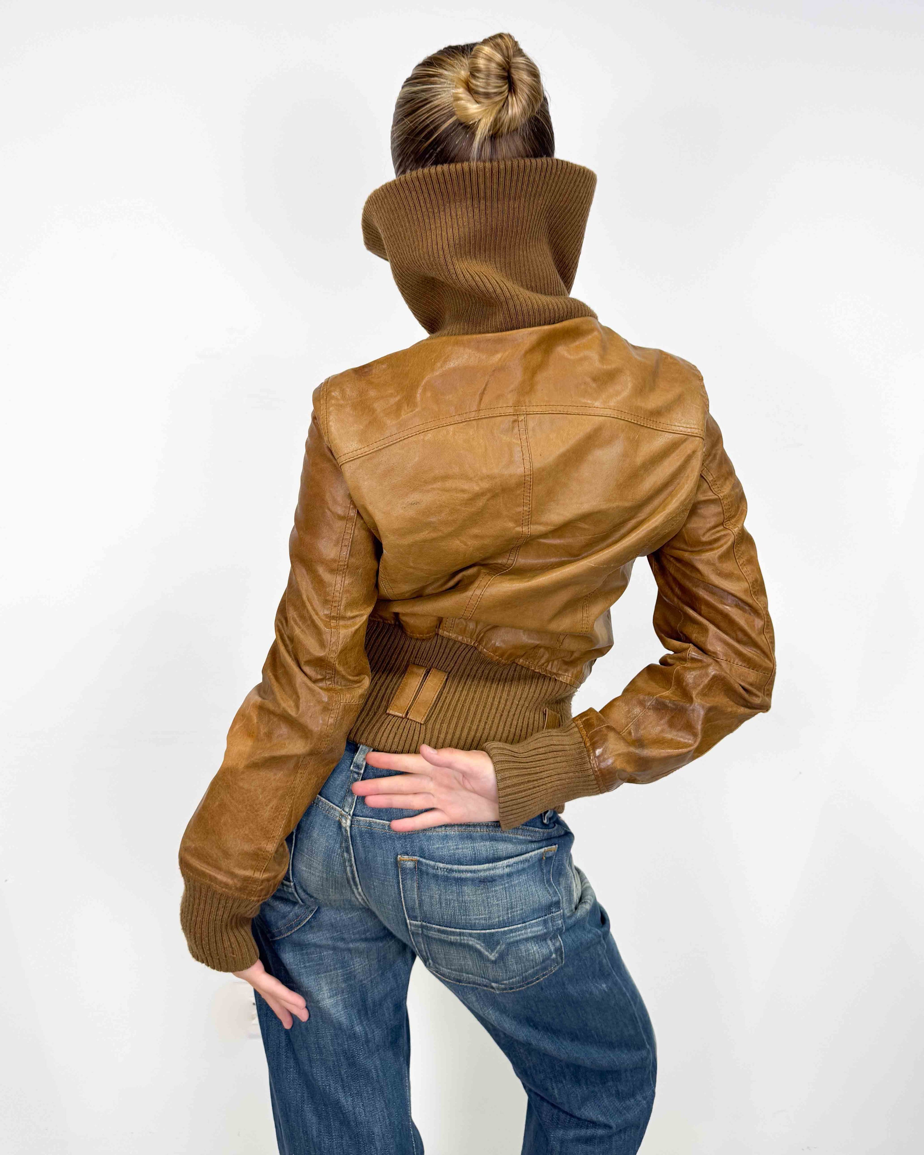 The sasha leather jacket