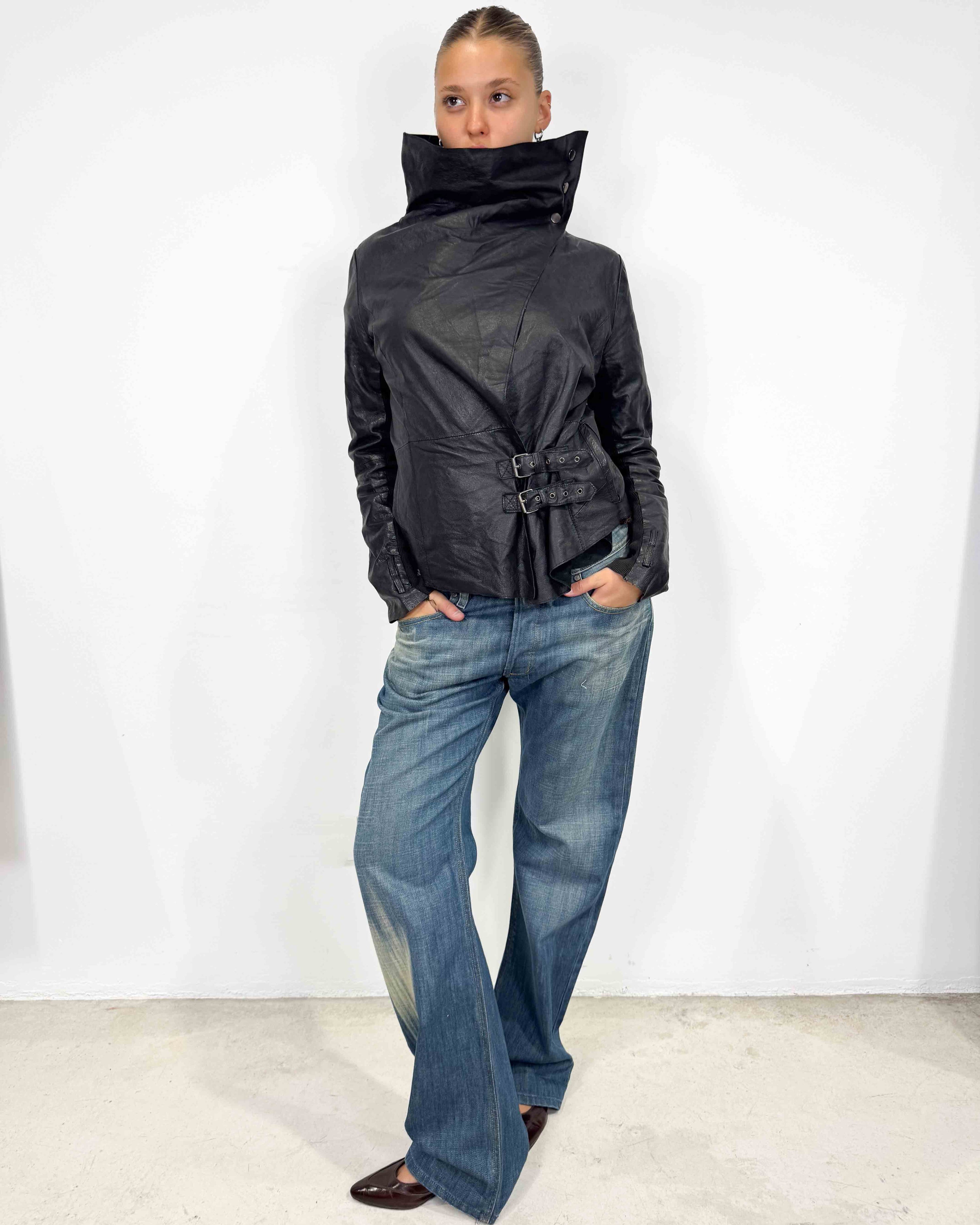 The luna leather jacket