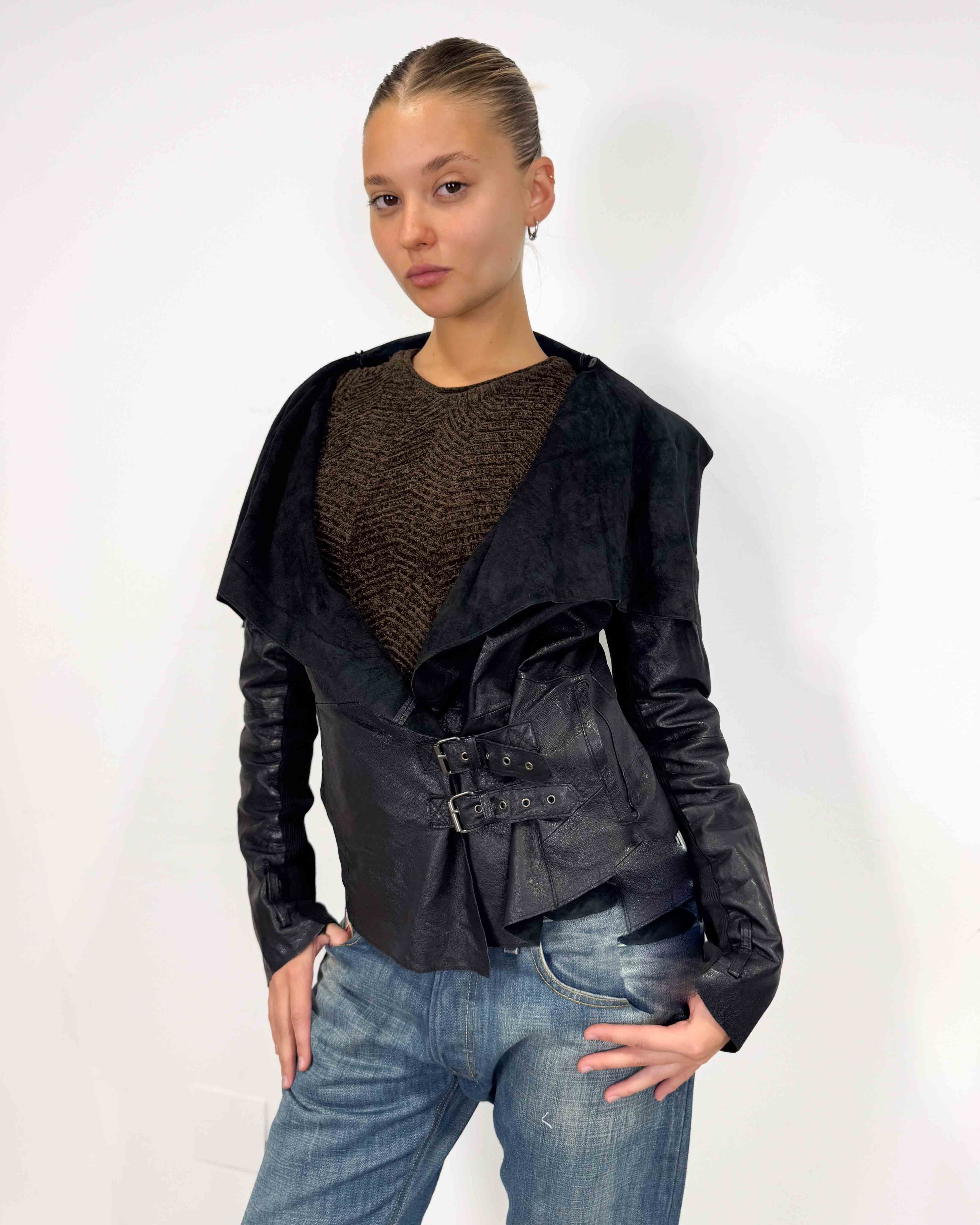 The luna leather jacket