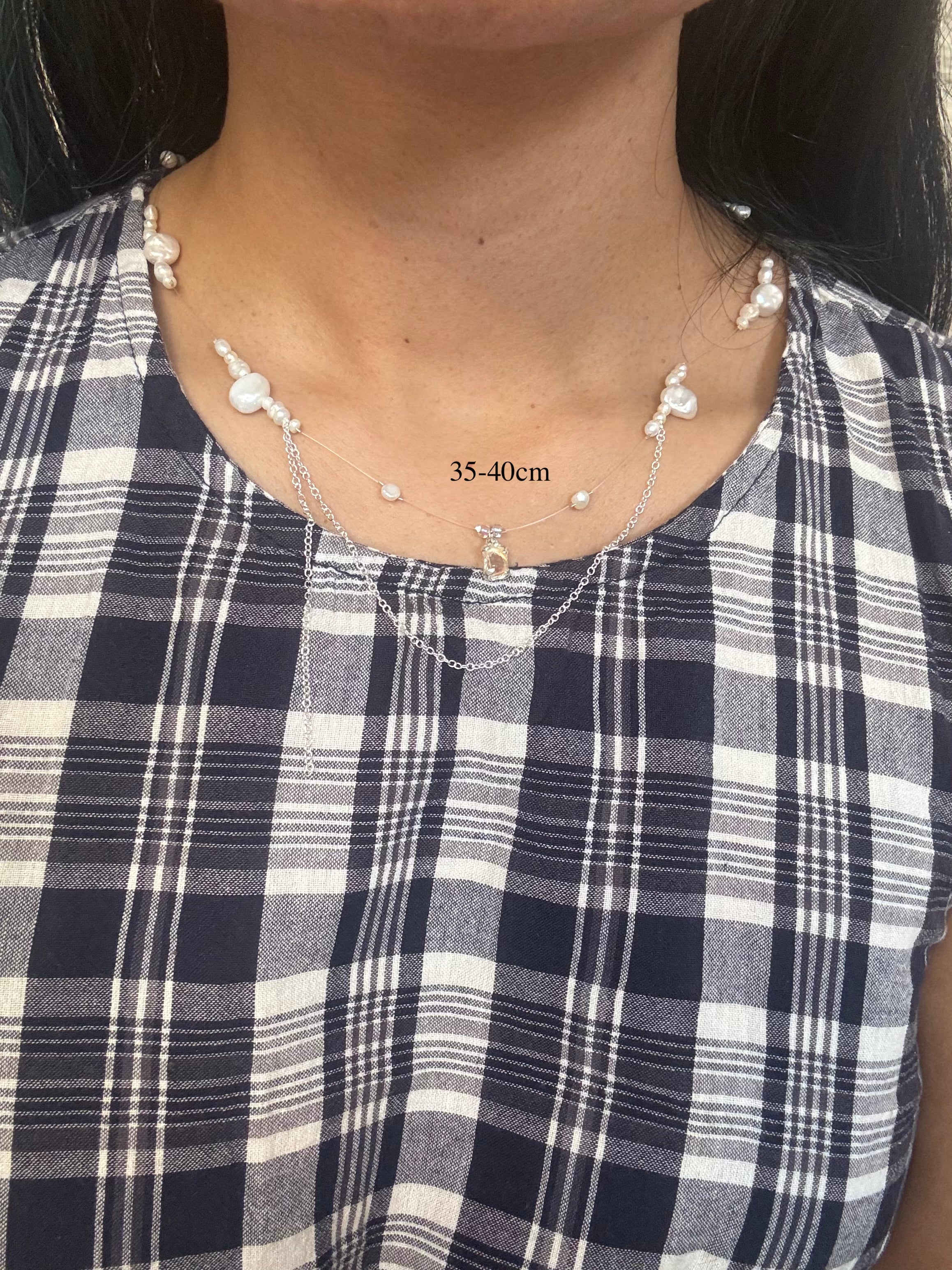 Celestial necklace - silver