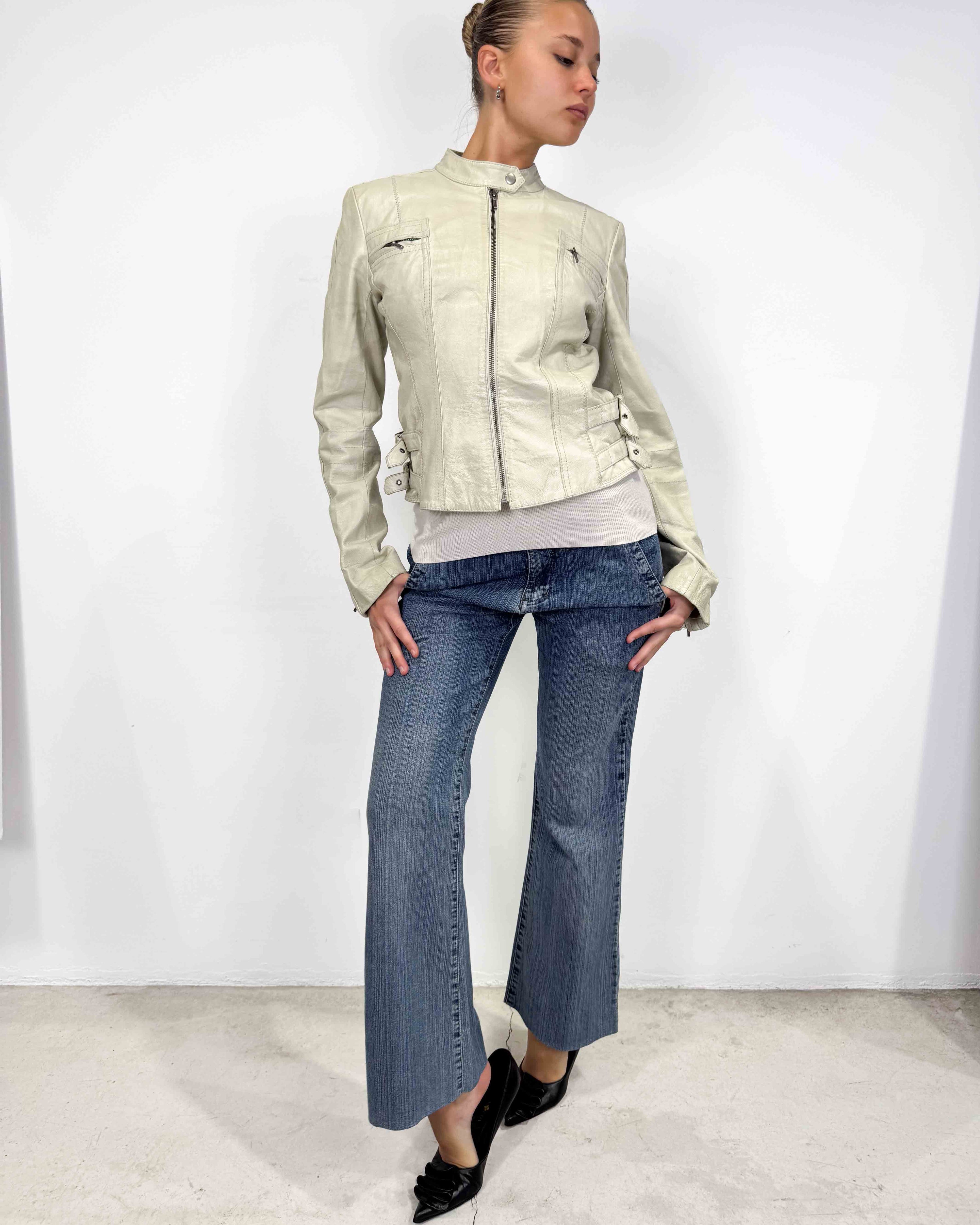 The demitra leather jacket