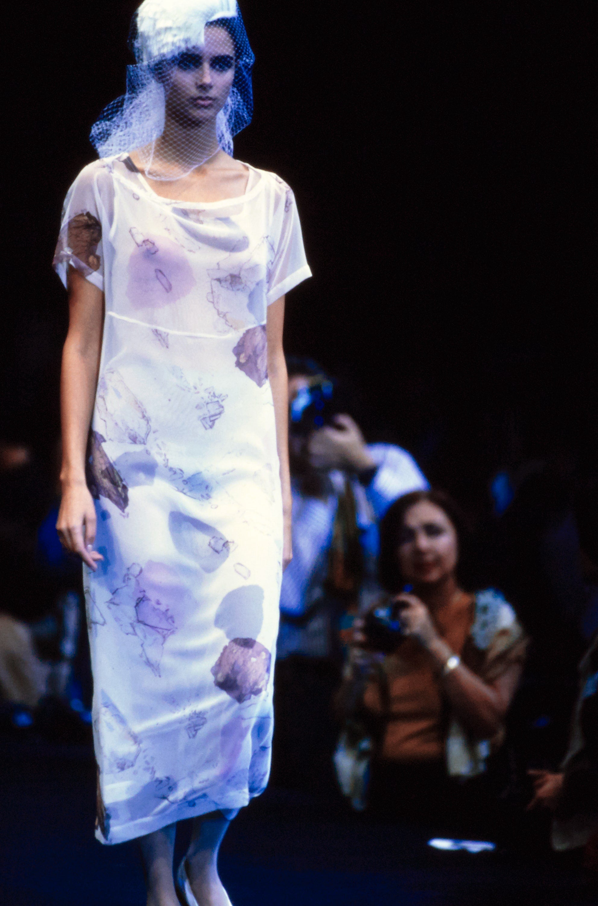 Comme des garçons s/s 1991 floral skirt