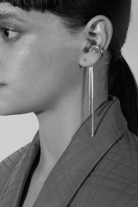 Charlotte ear-cuff & double bars