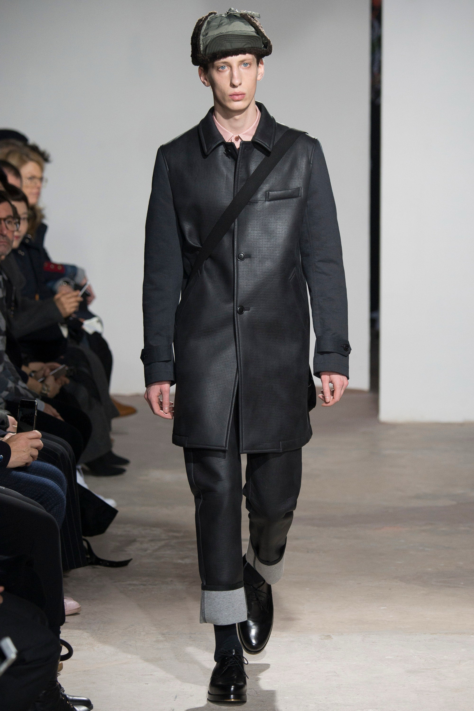 Junya watanabe man a/w 2016 leather coat