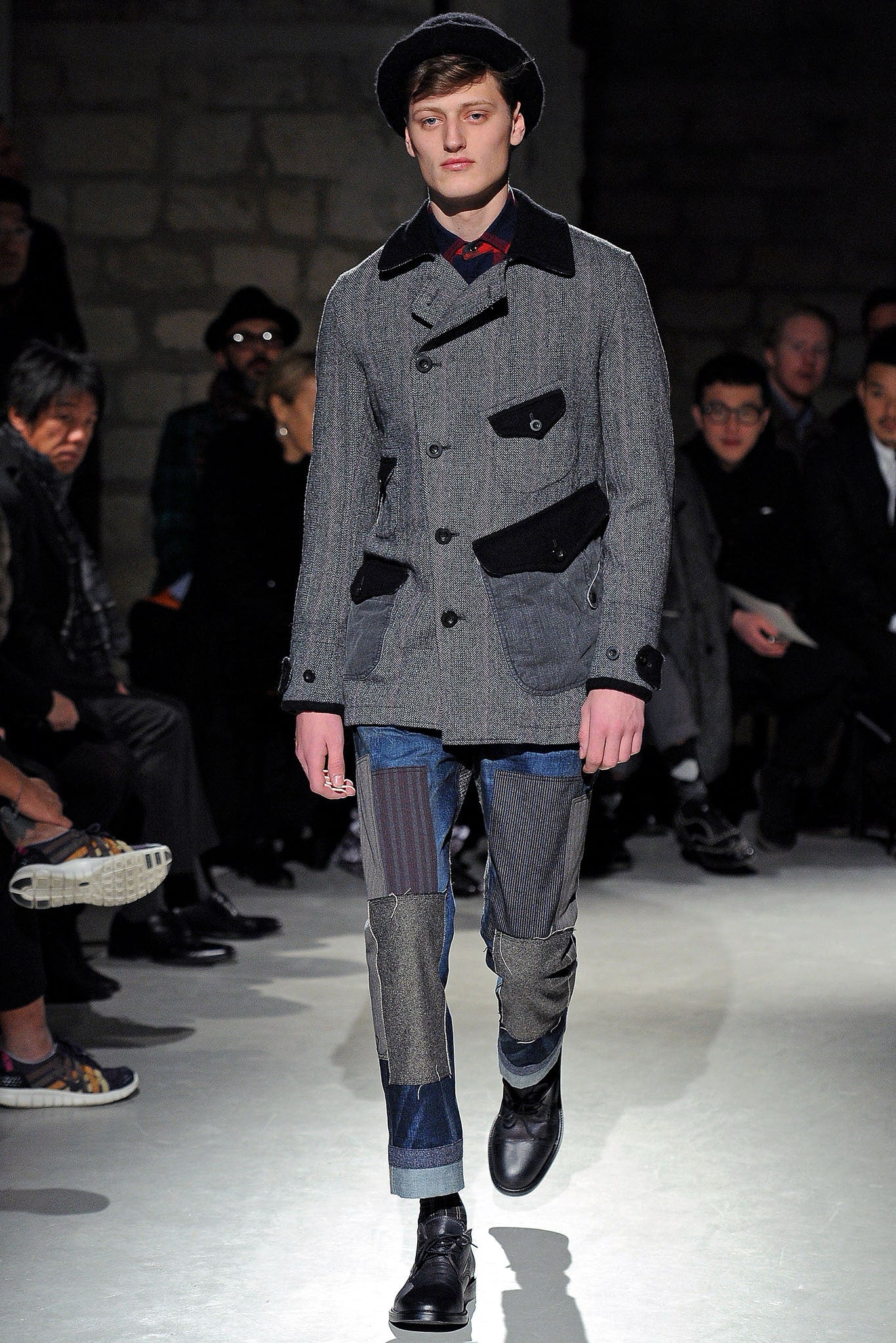 Junya watanabe man a/w 2013 asymmetrical trench