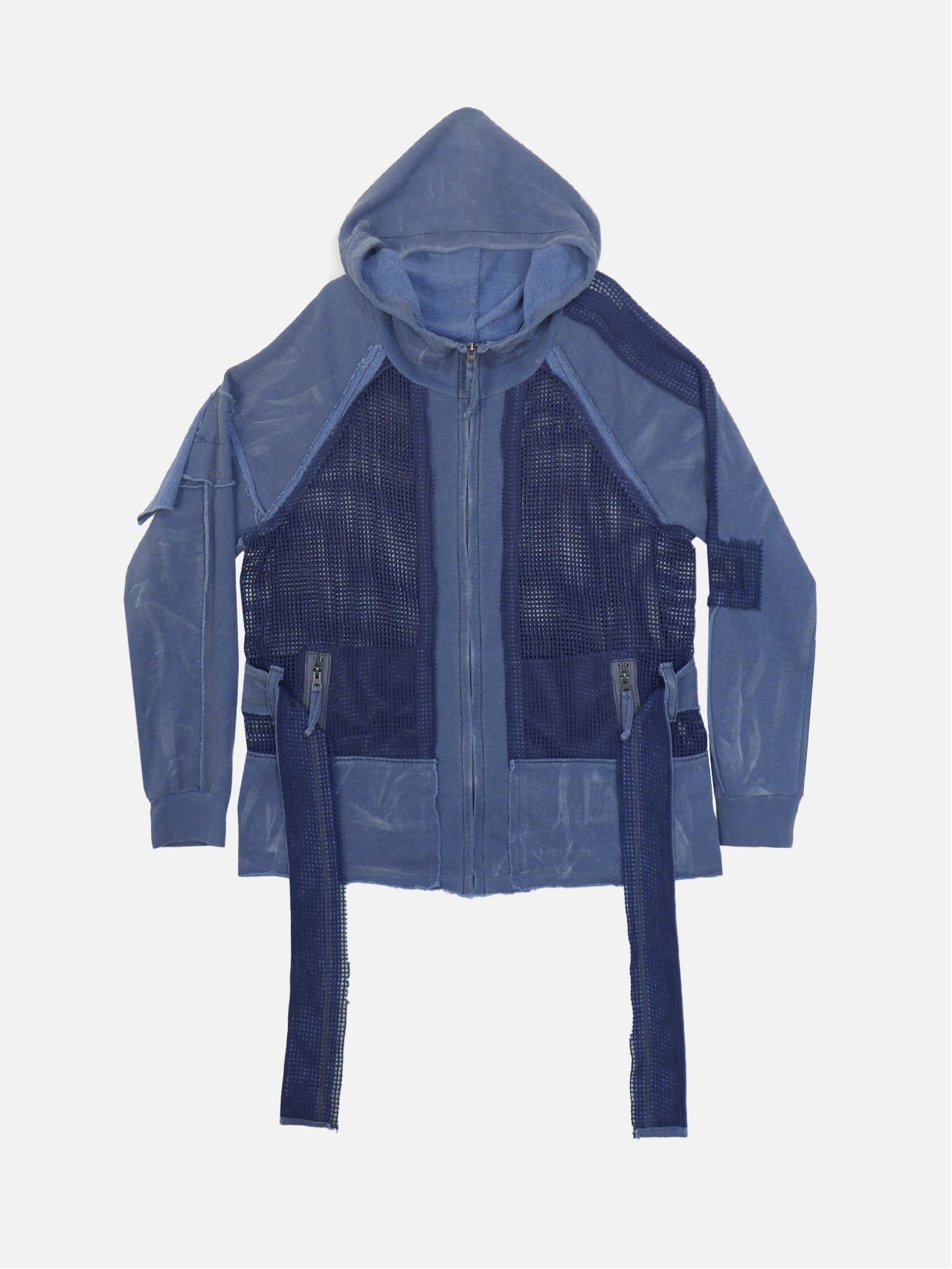 Half-net zip hoodie