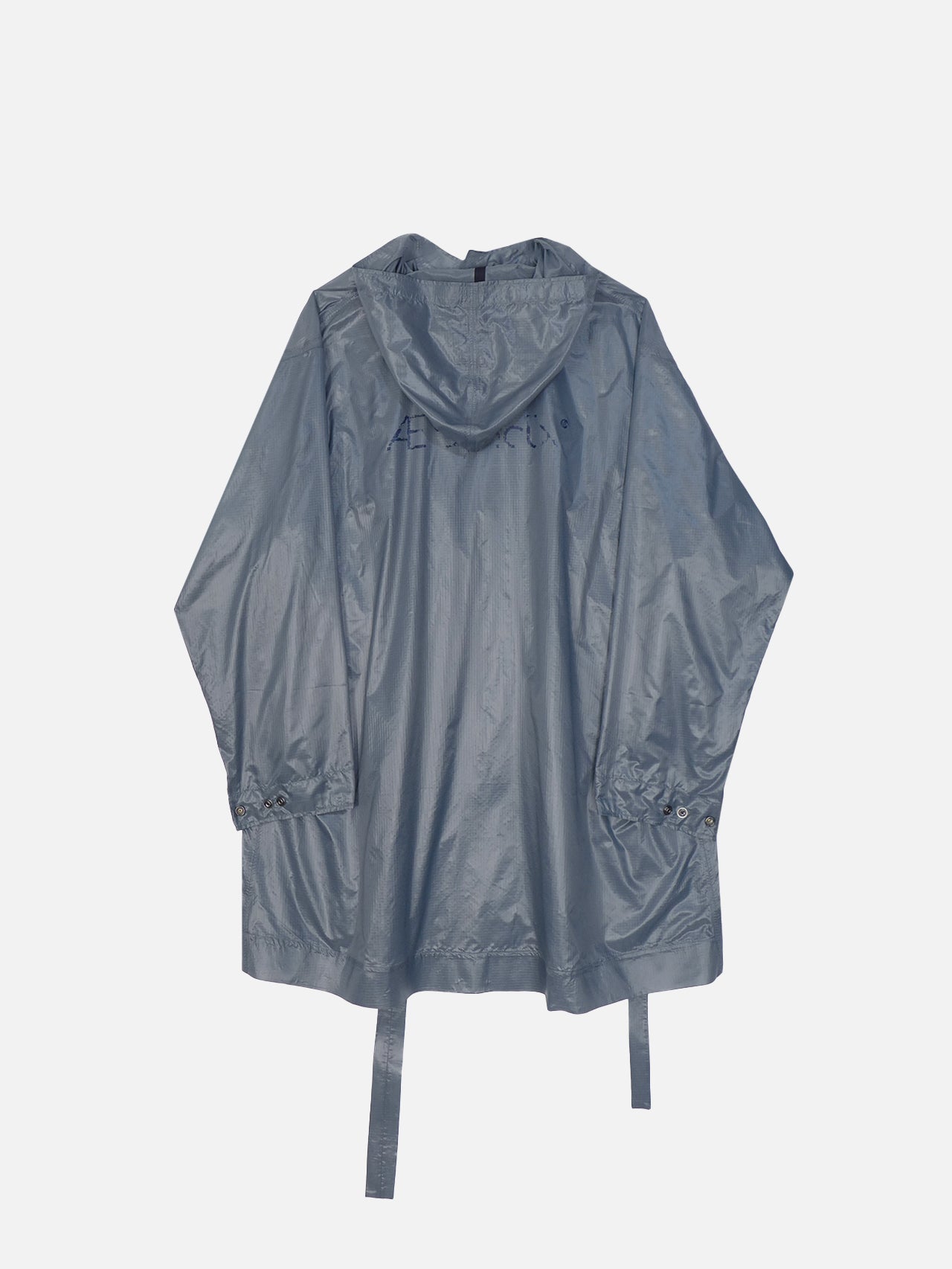 Logo rain coat