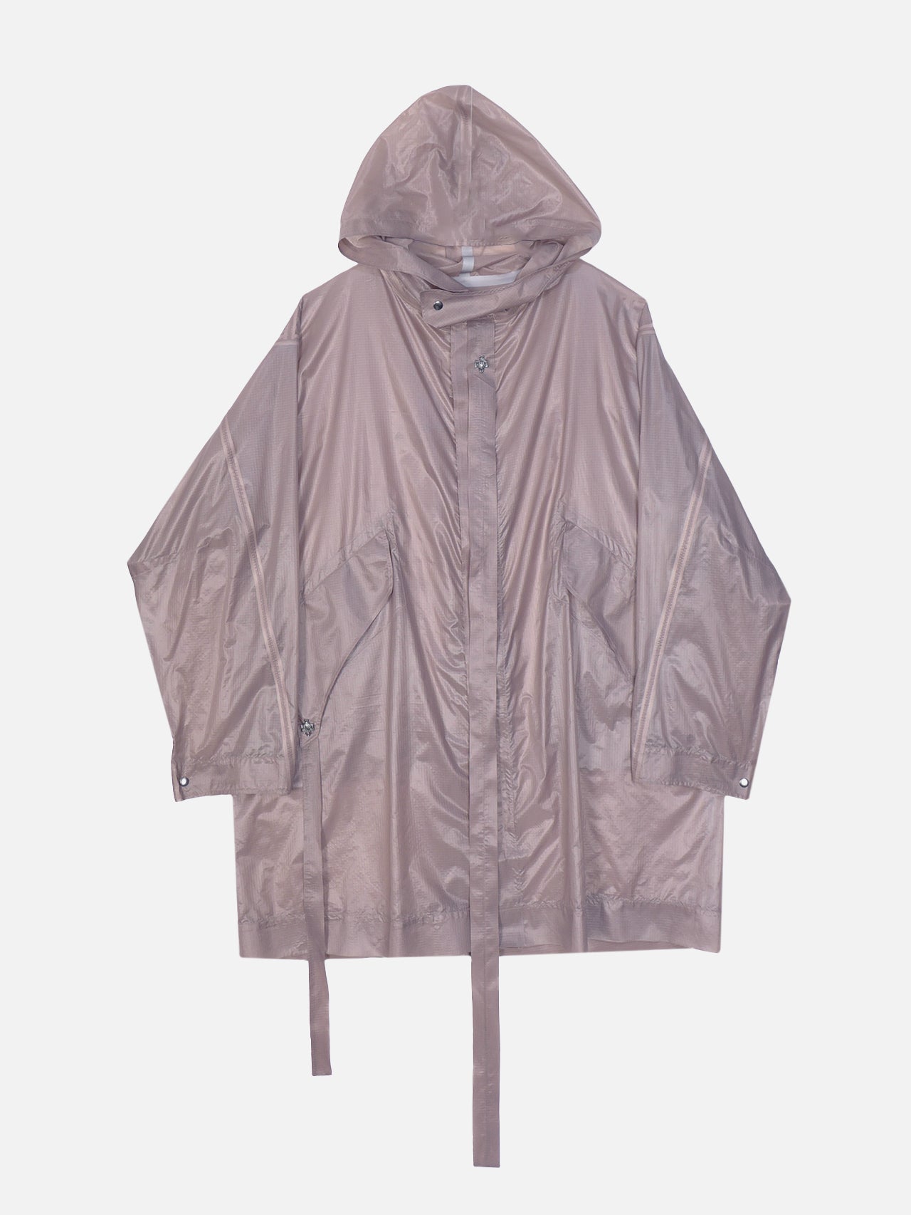 Logo rain coat