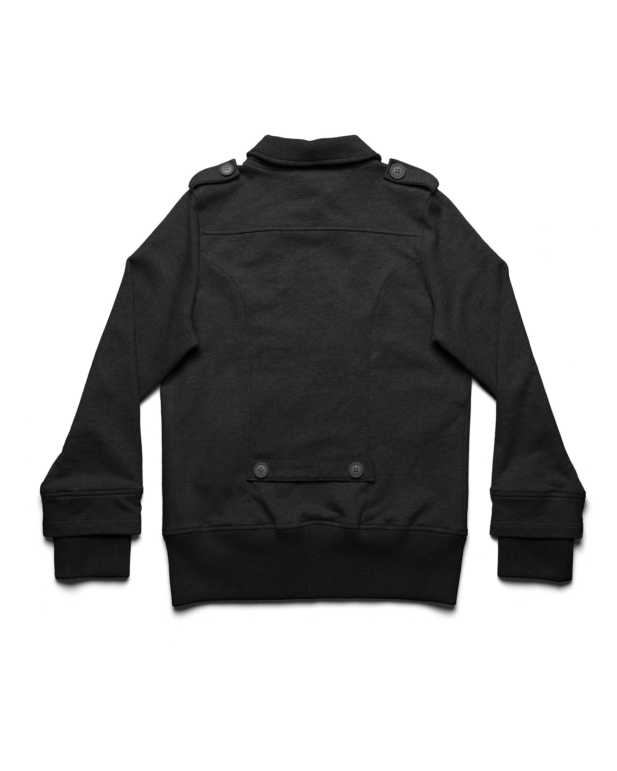 Black jersey jacket