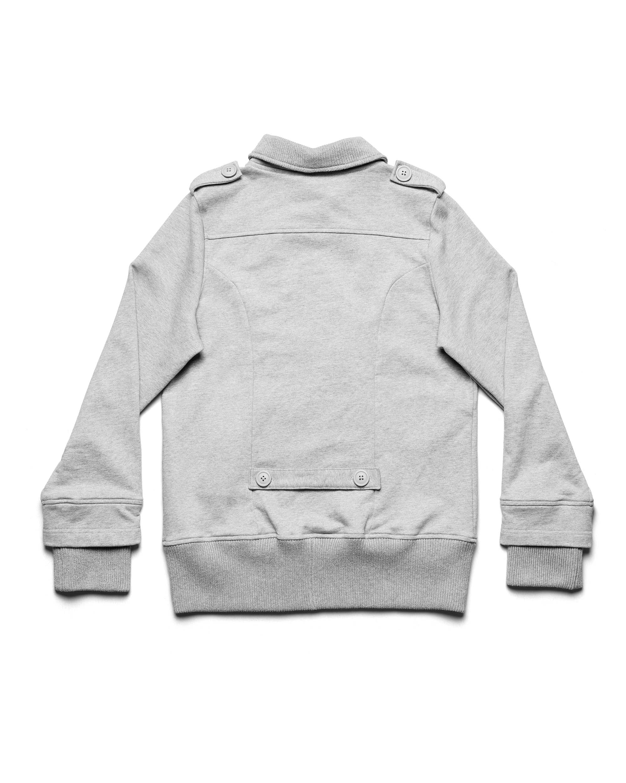 Grey jersey jacket