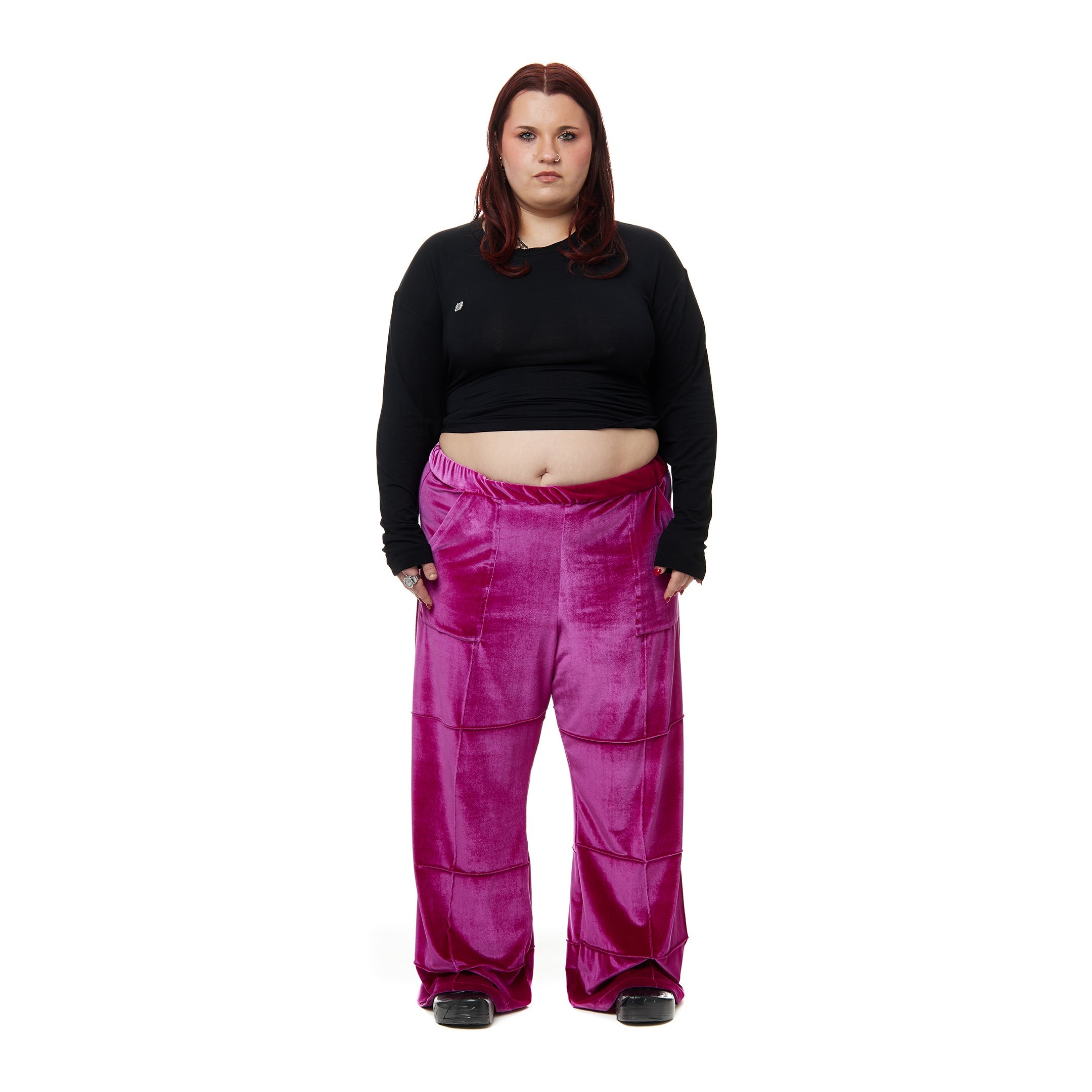 Baggy spider pant - pink