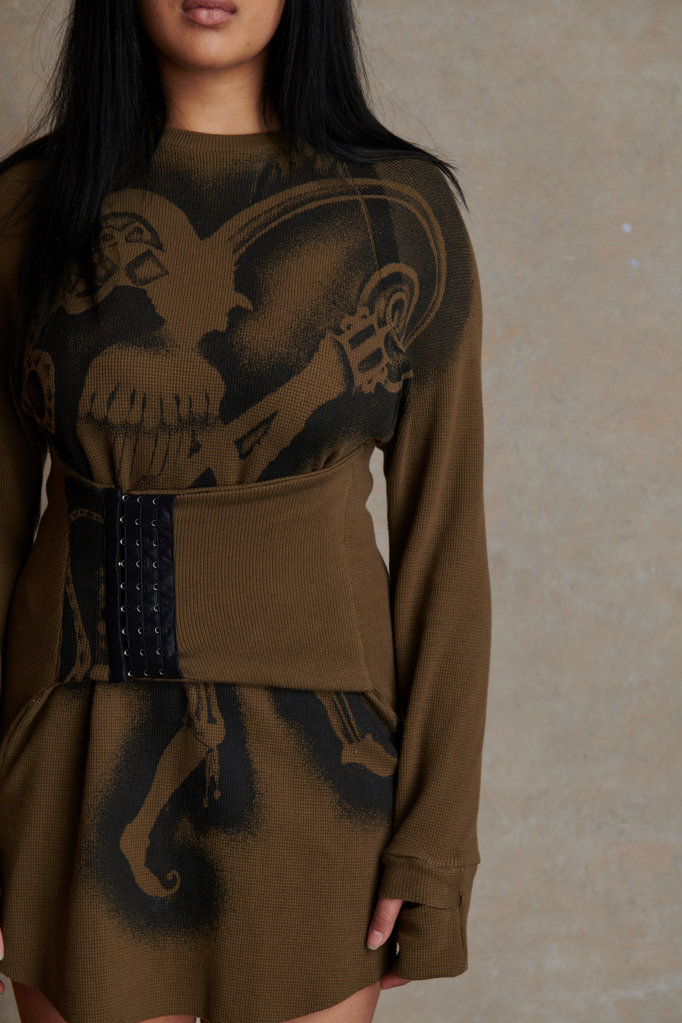 Jester dress - khaki
