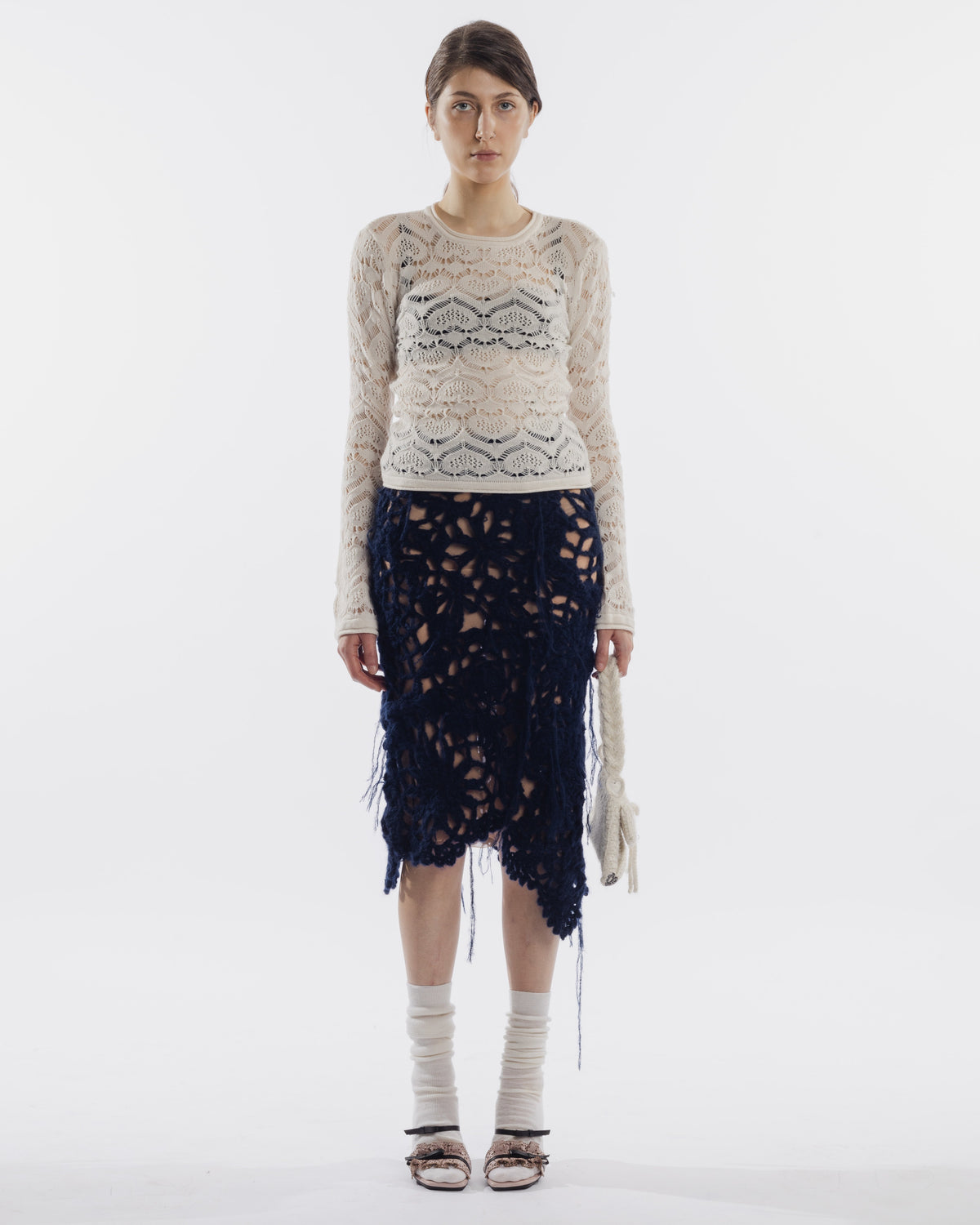Longuette winter haze crochet