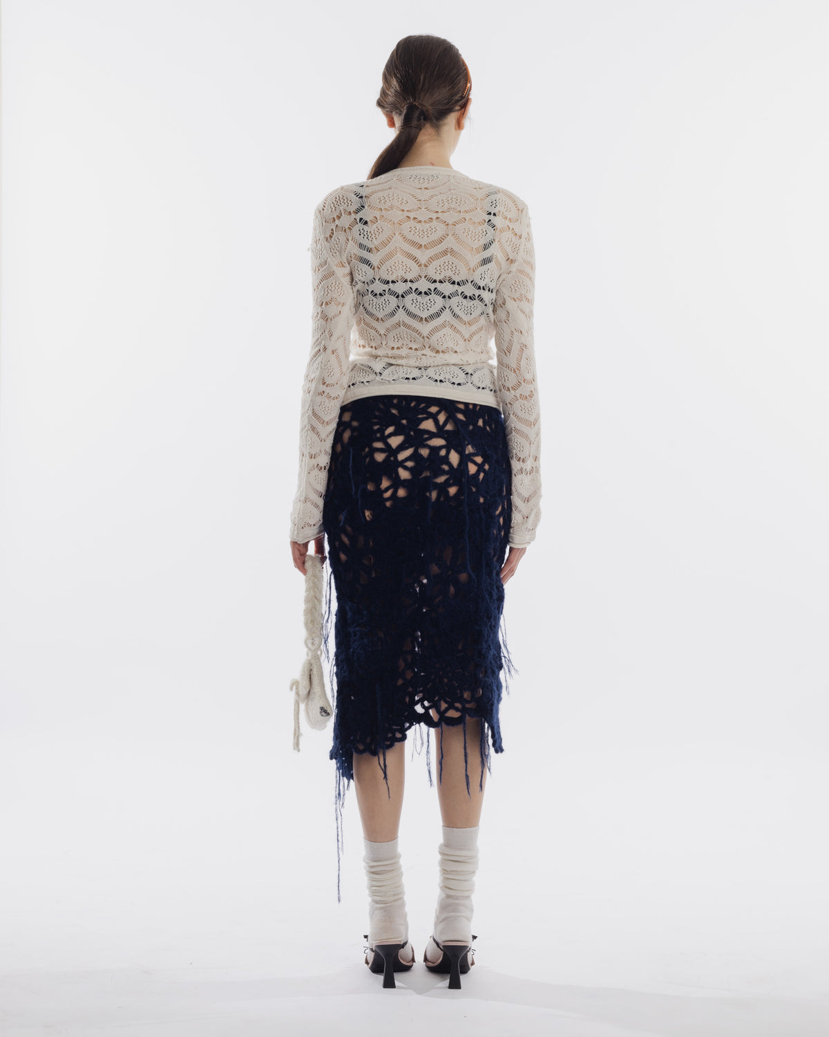 Longuette winter haze crochet