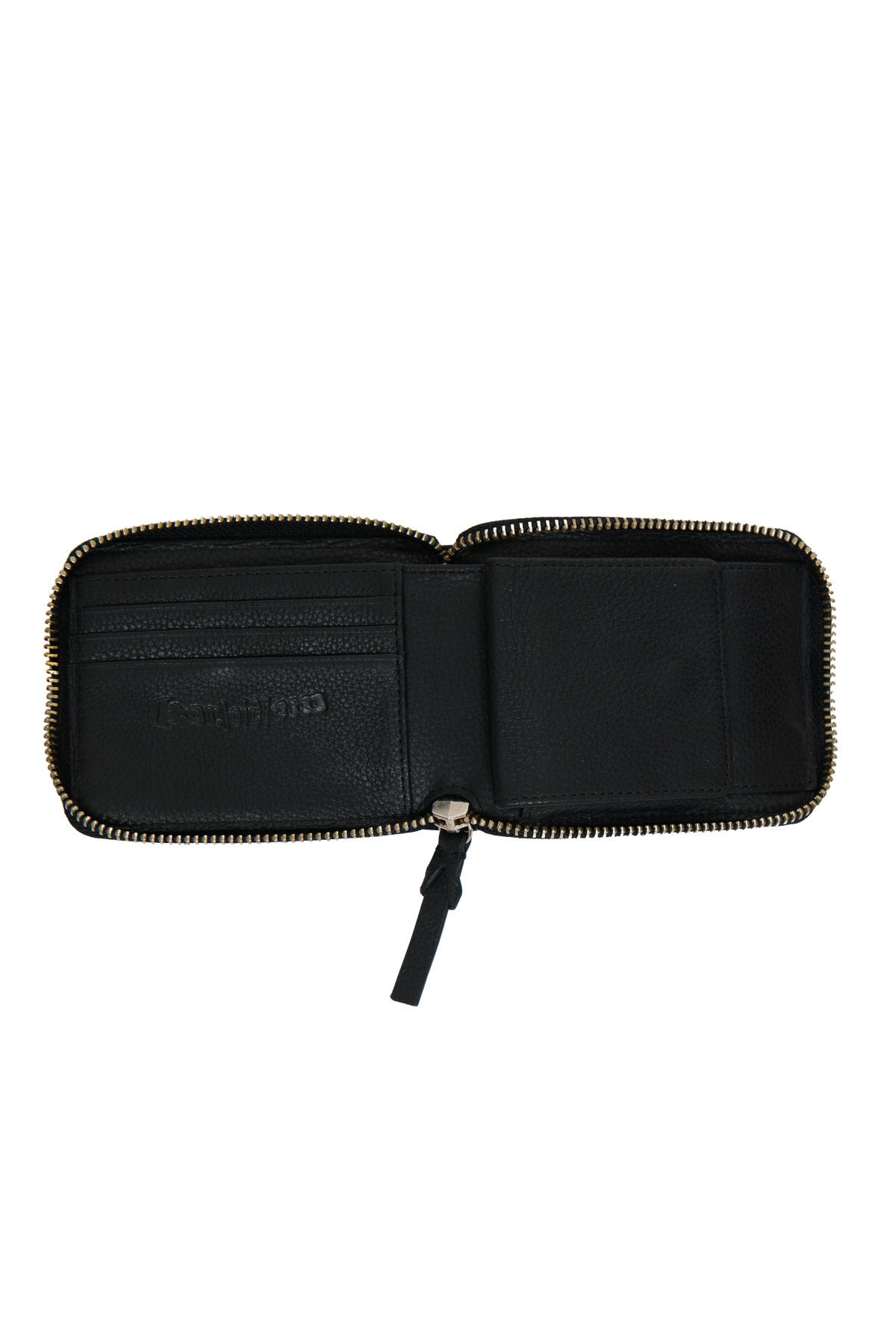 Keepsake zip-around wallet - black
