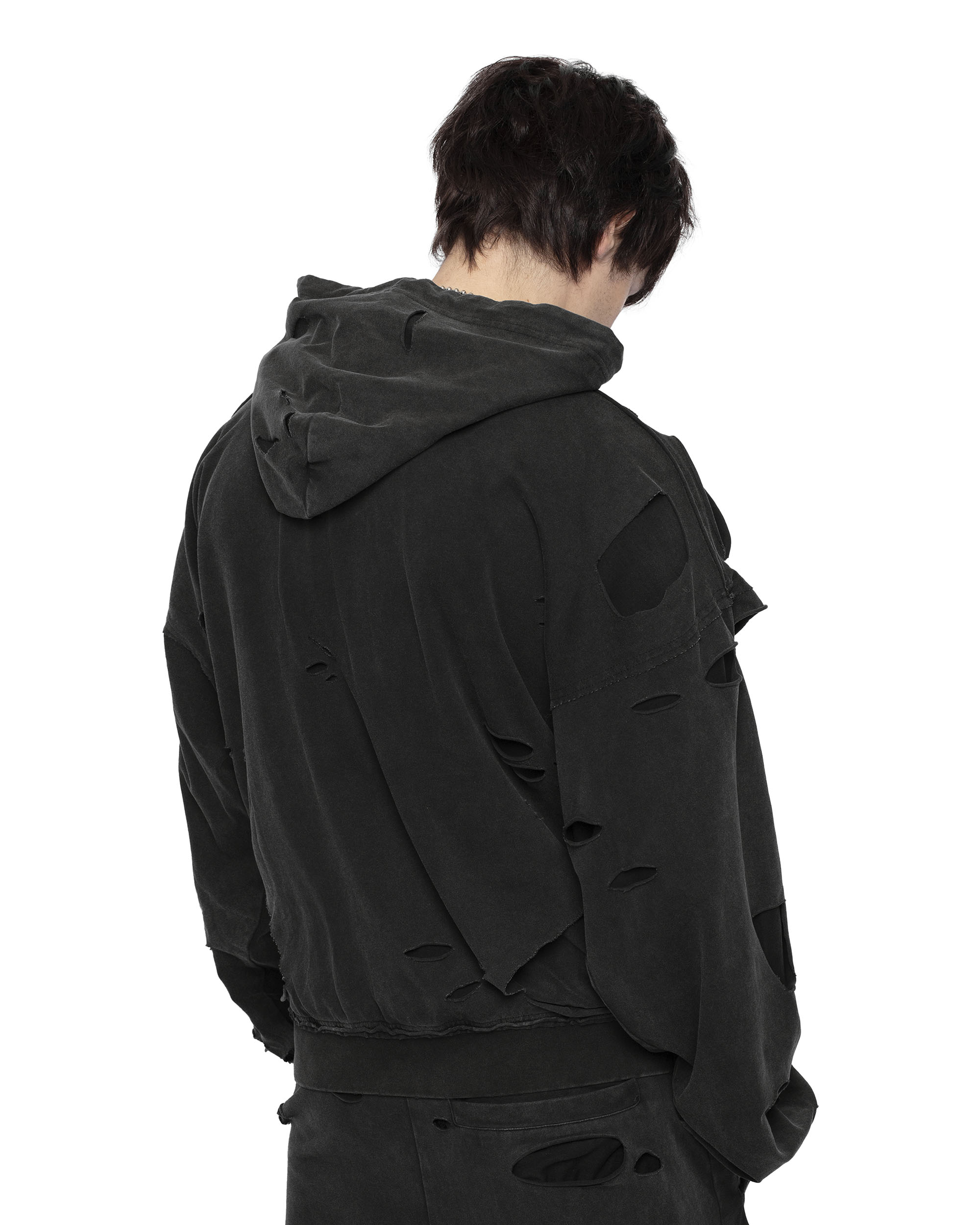 Raw hoodie