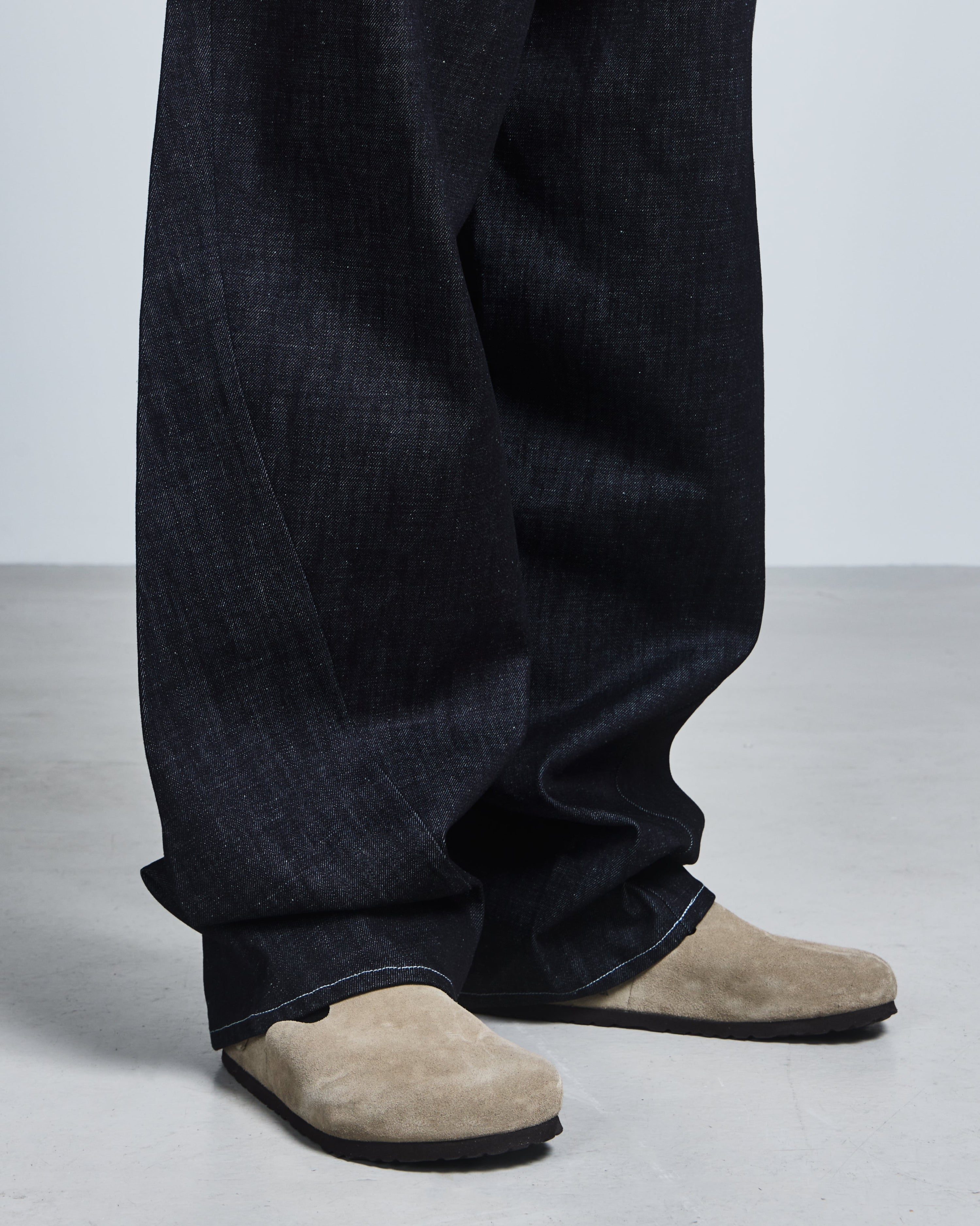 Kinetic cut denim jeans