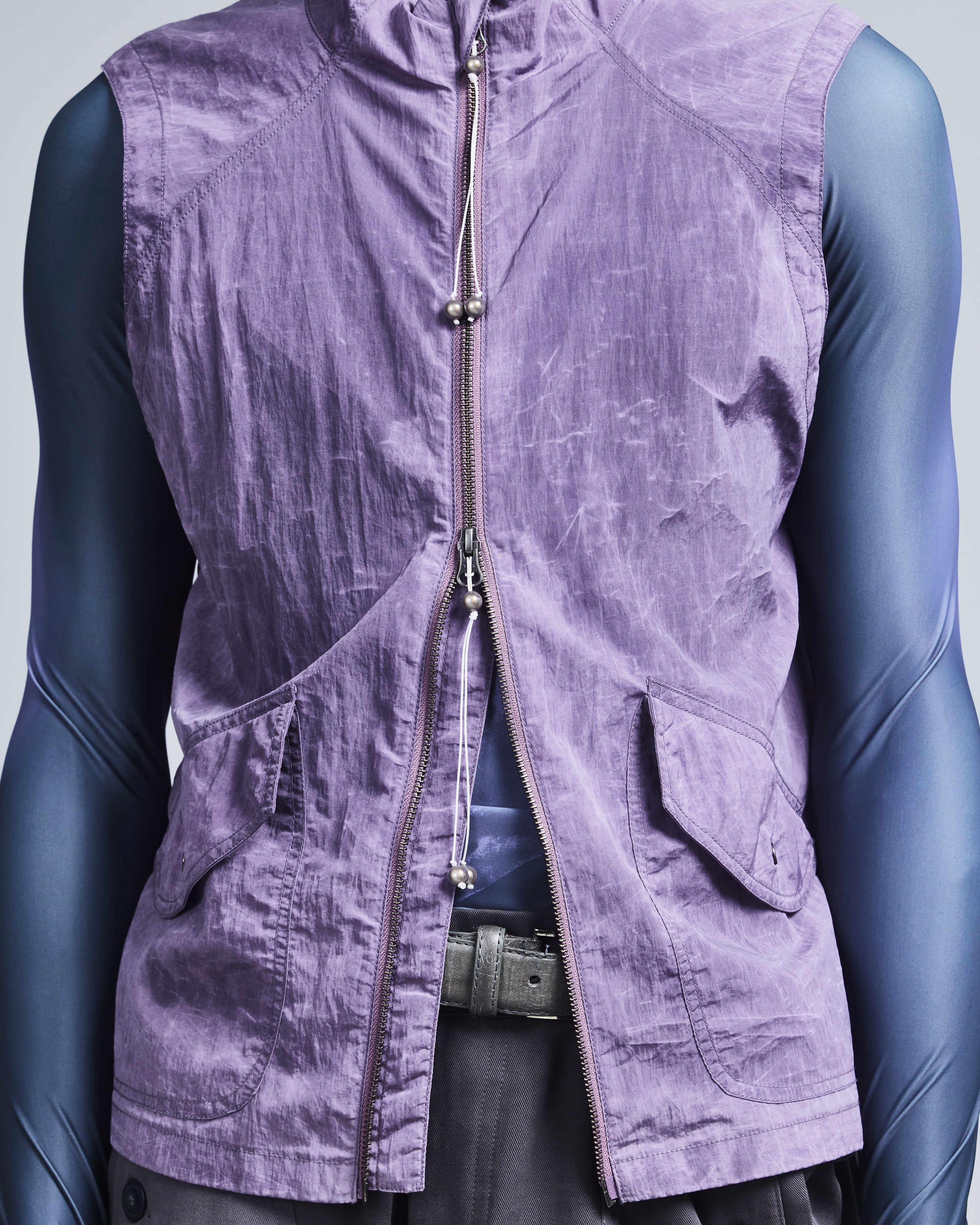 Crinkle gilet