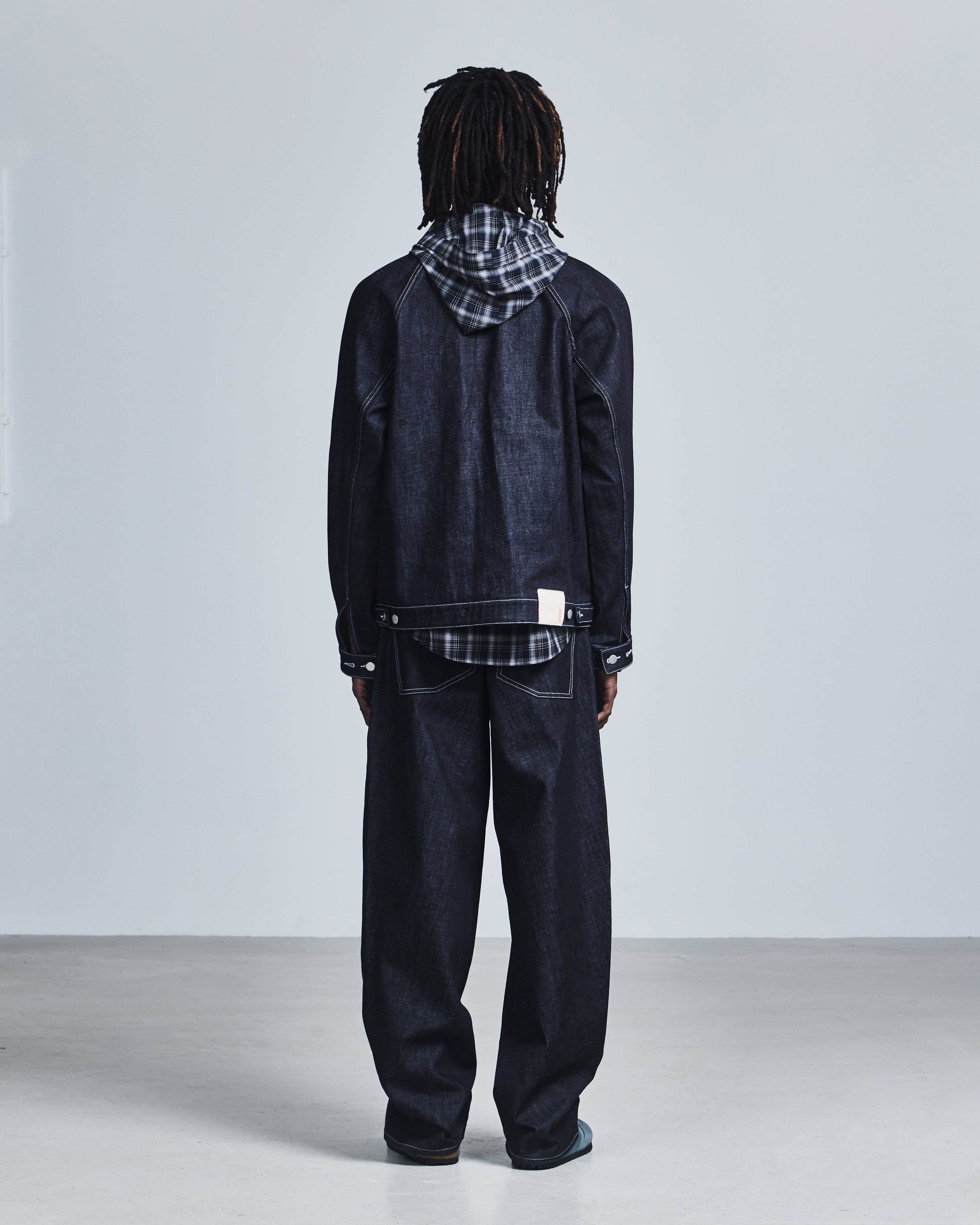 Denim work jacket