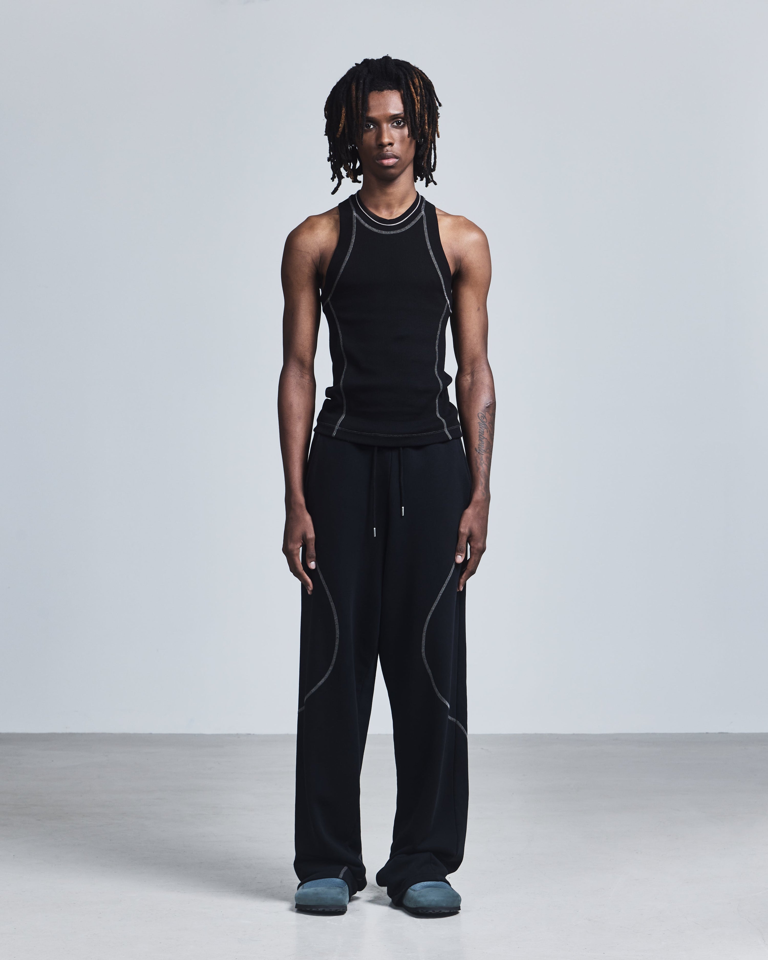 High cut tank top