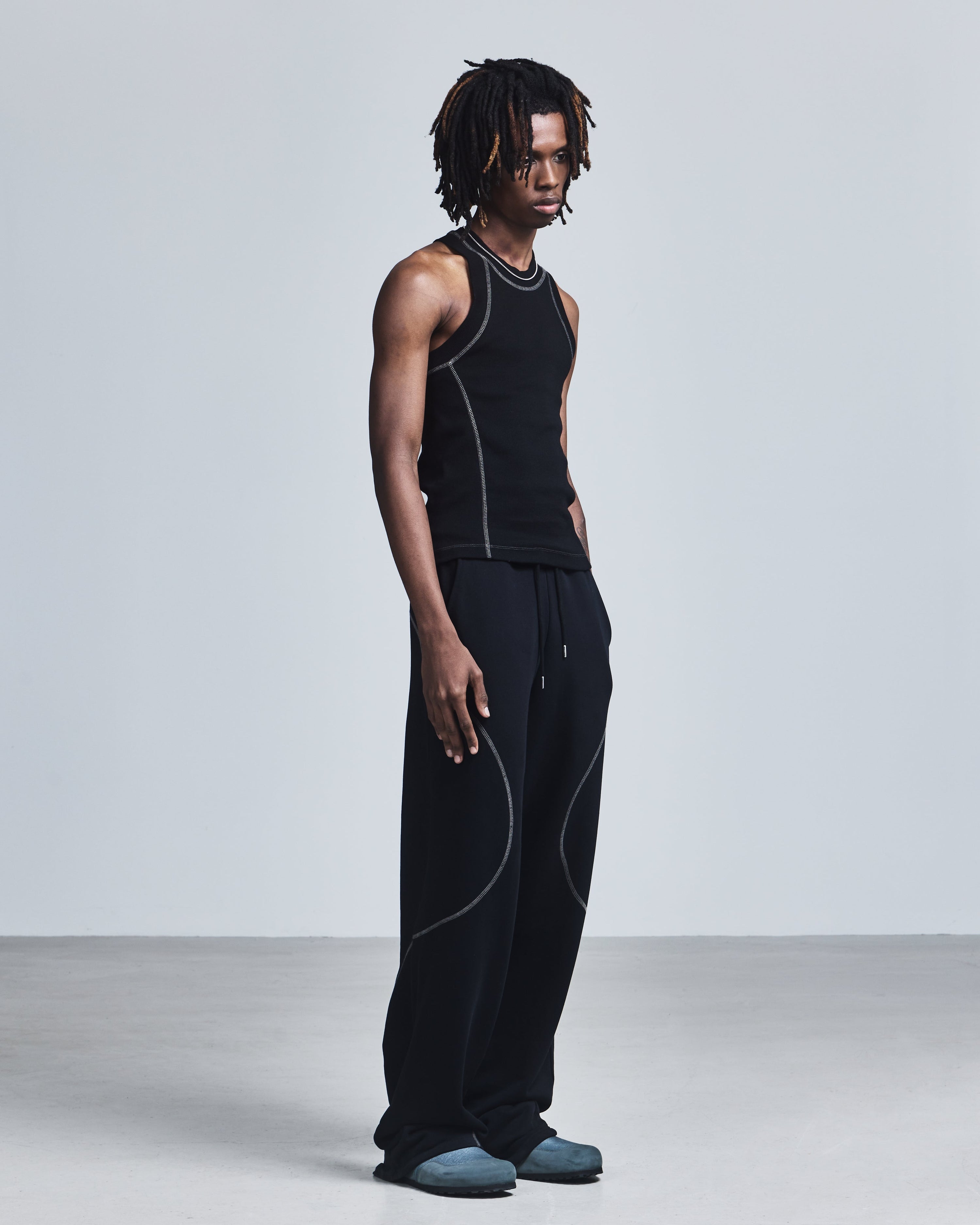 High cut tank top