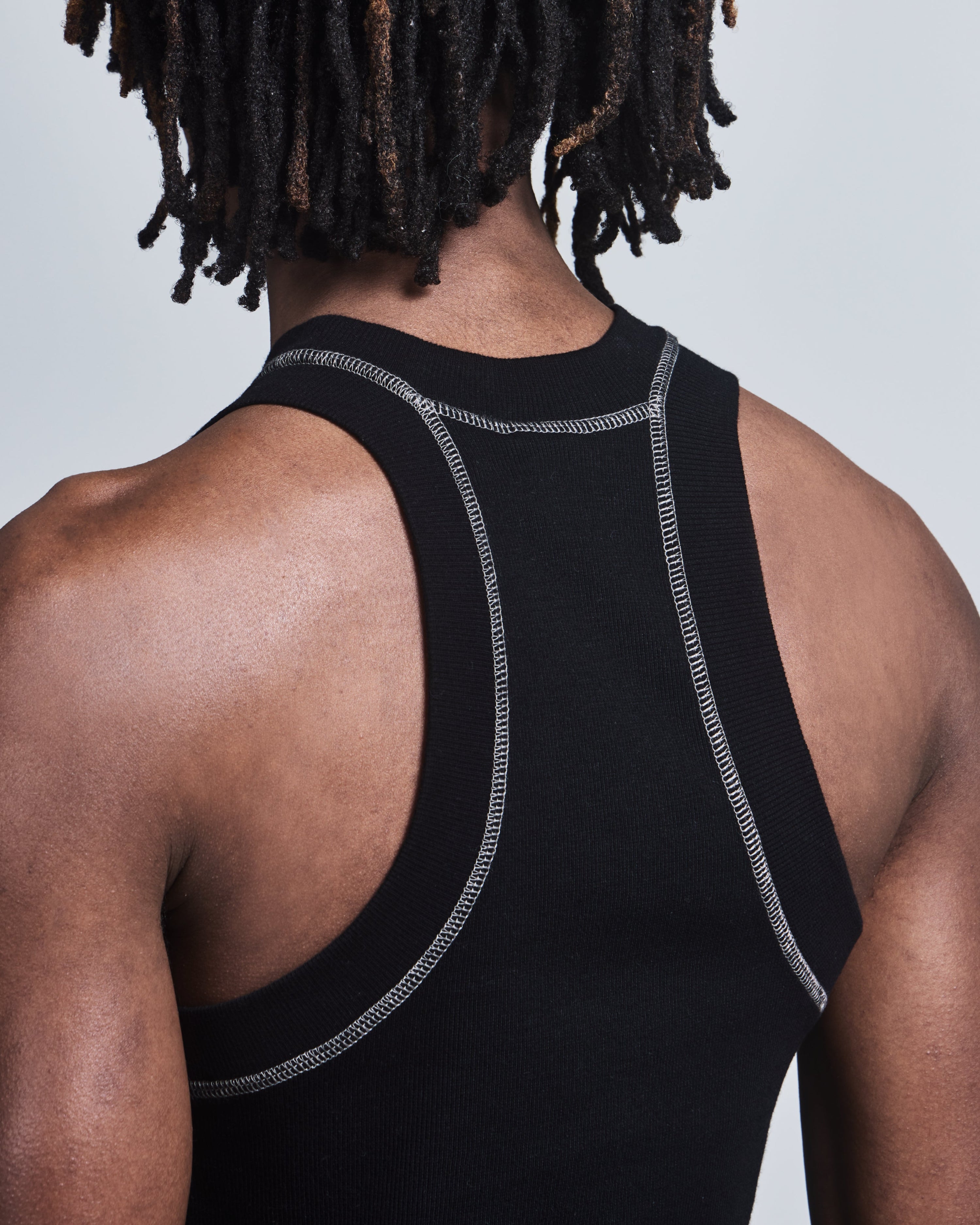 High cut tank top