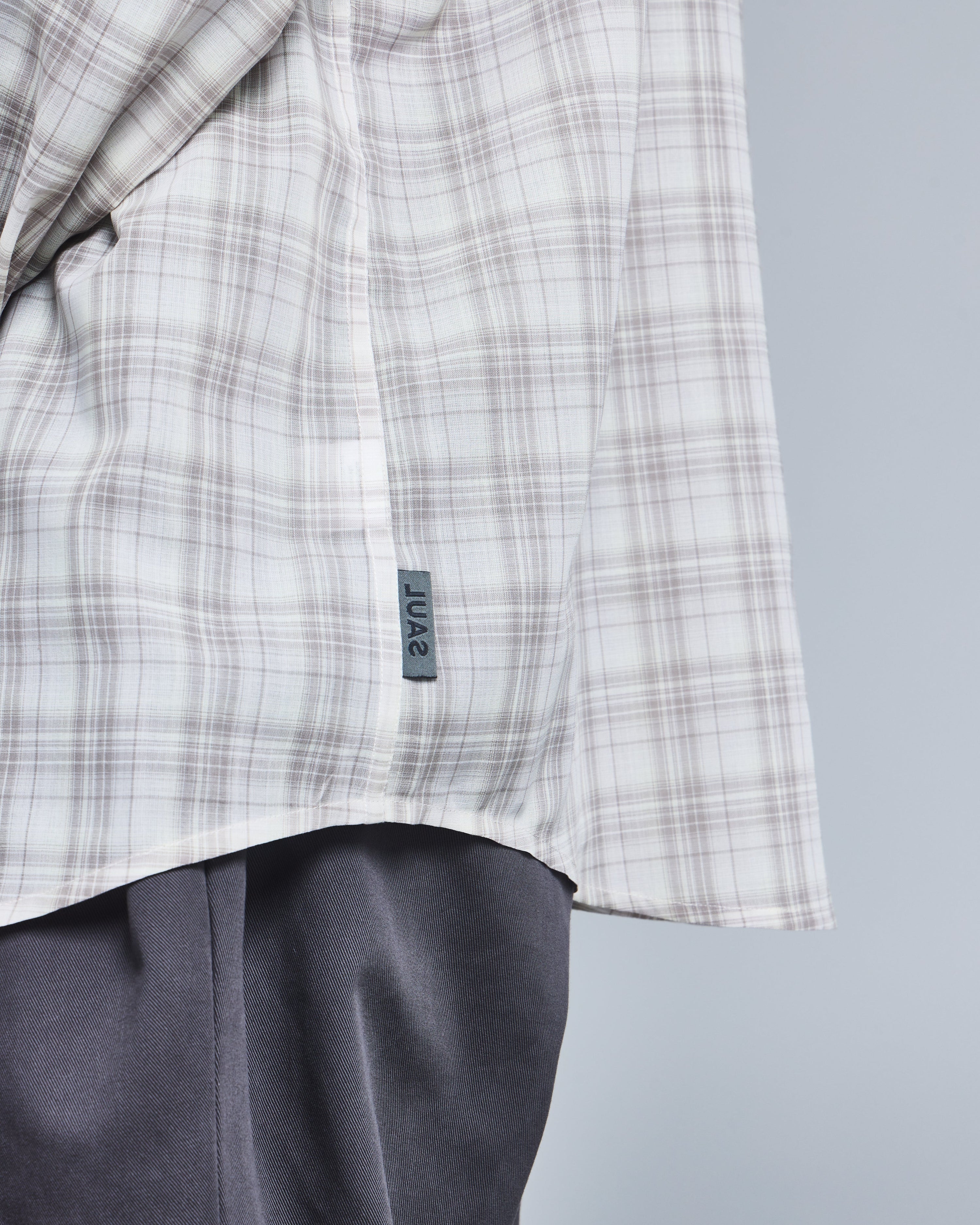 Hooded oxford shirt