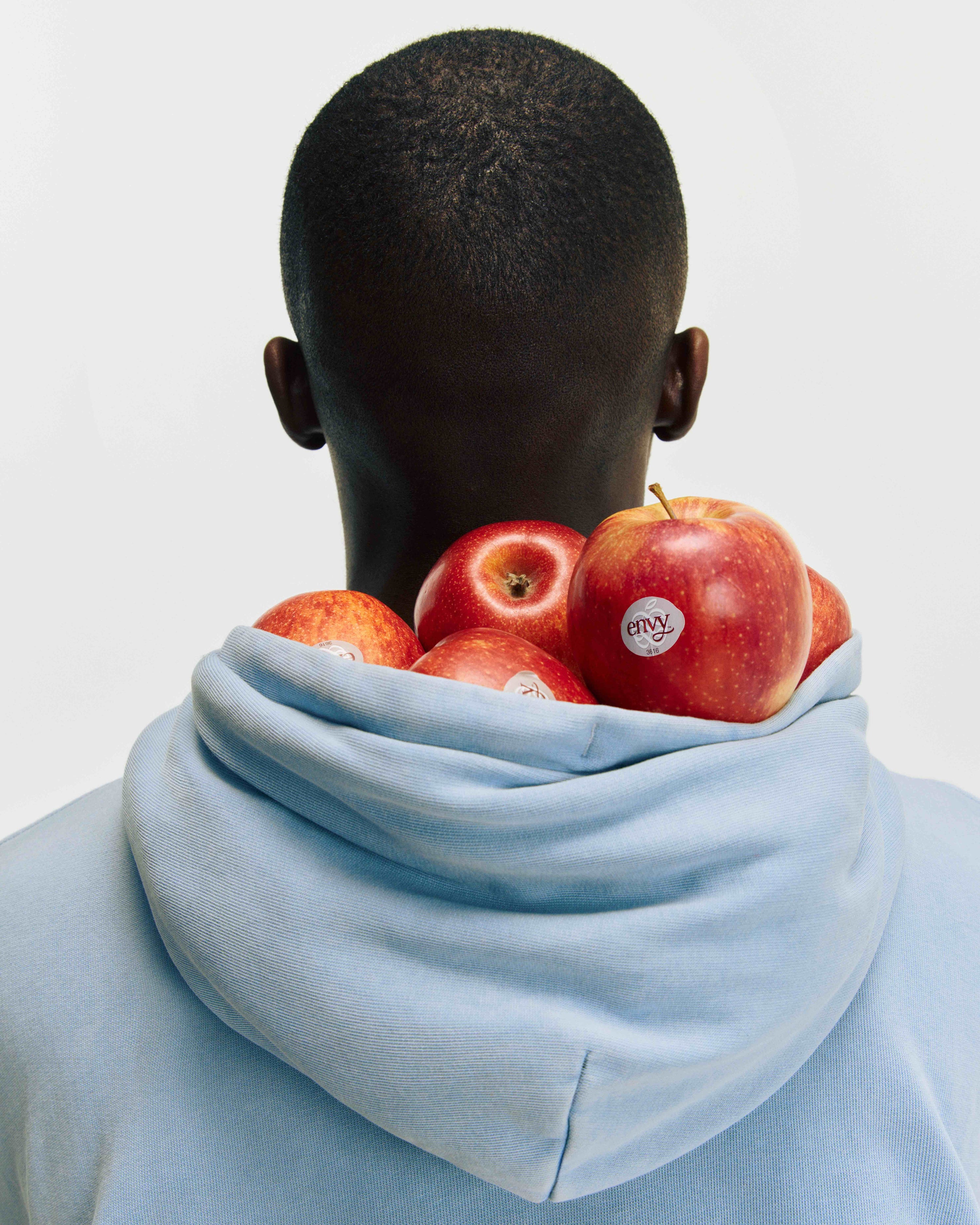Felpa 'the apple of my life'