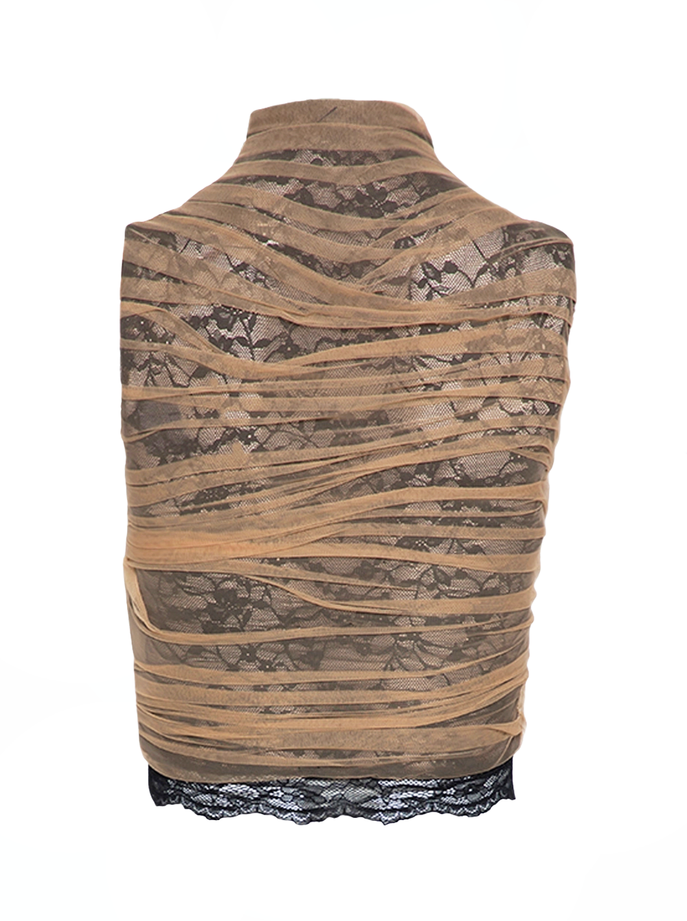 Lace temptation high neck top