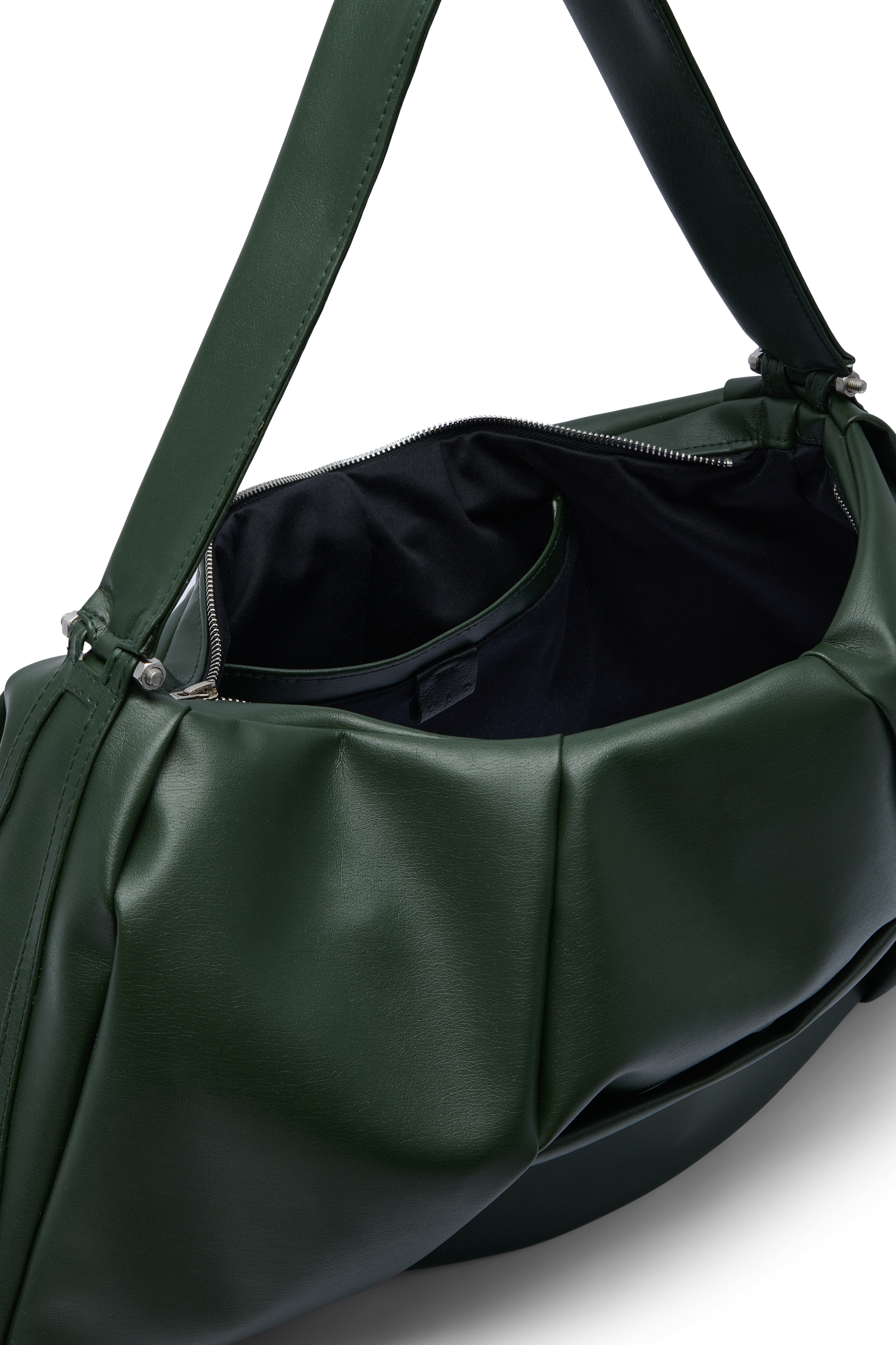 Large shoulder bag green