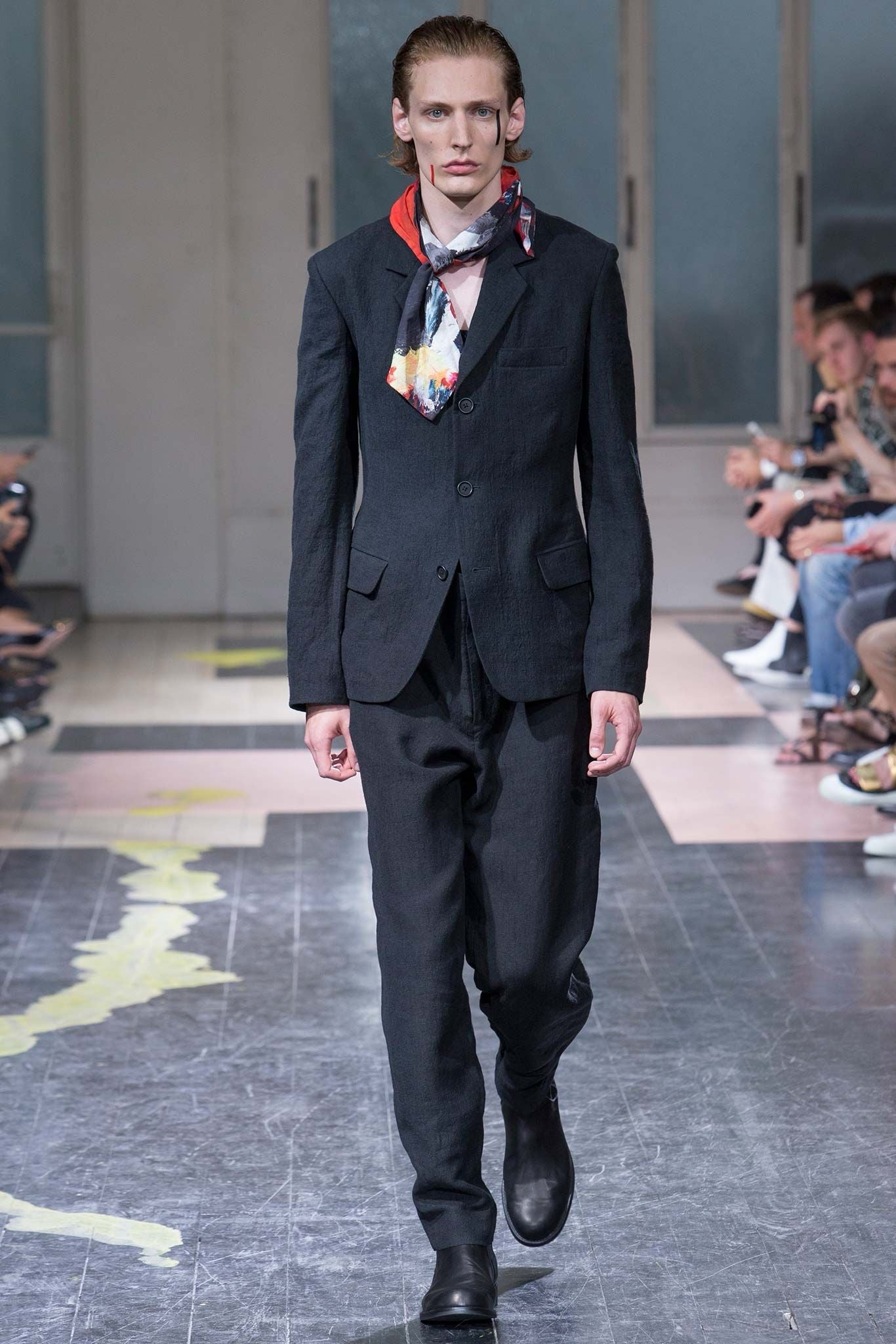 Yohji yamamoto pour homme s/s 2016 linen pants