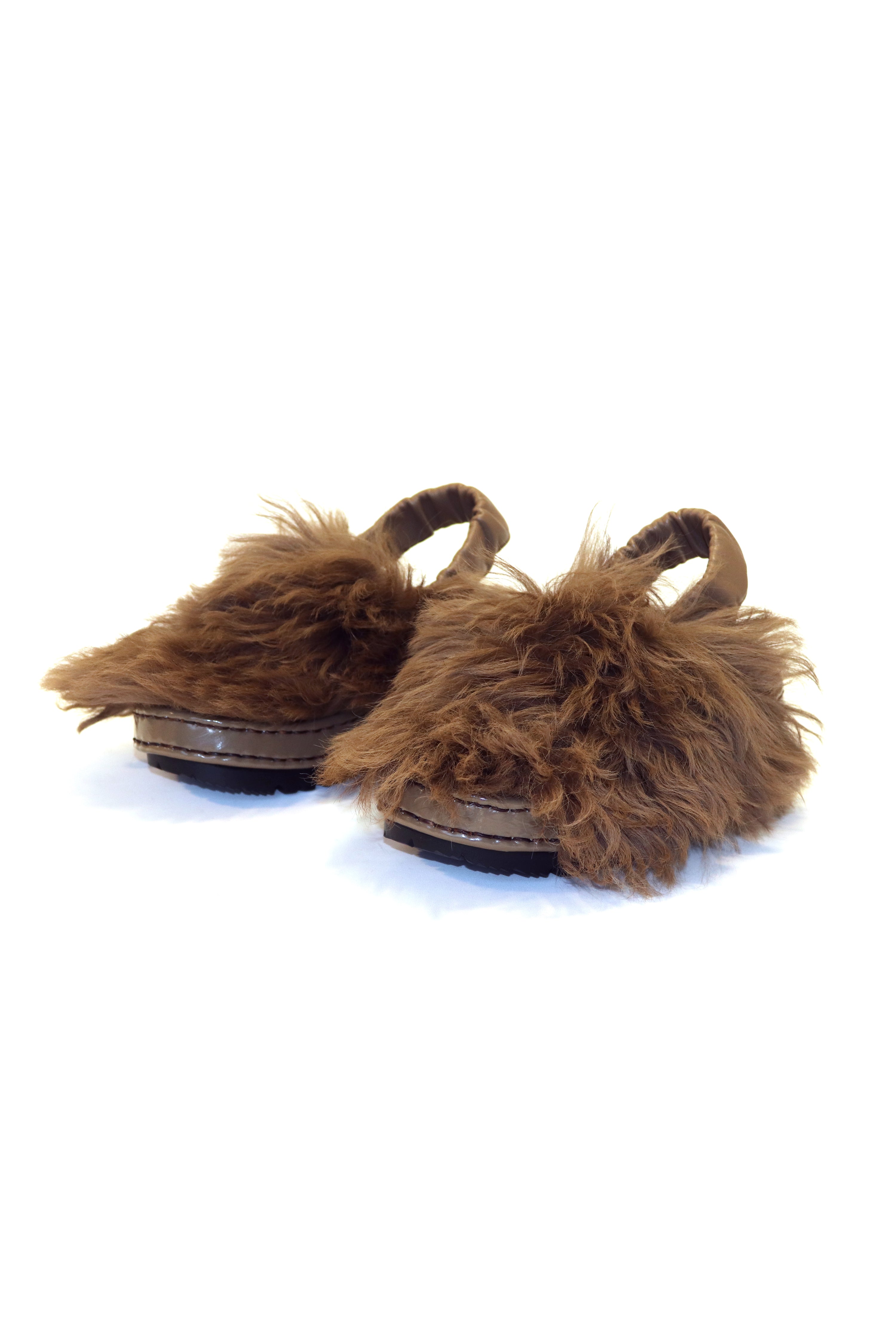 Shearling mules