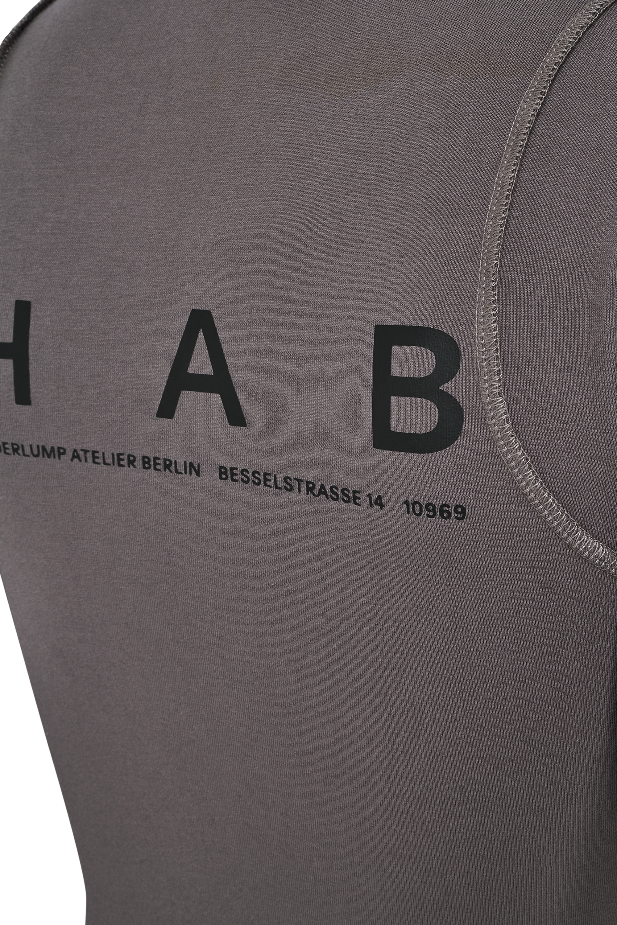 Fitted longsleeve grey