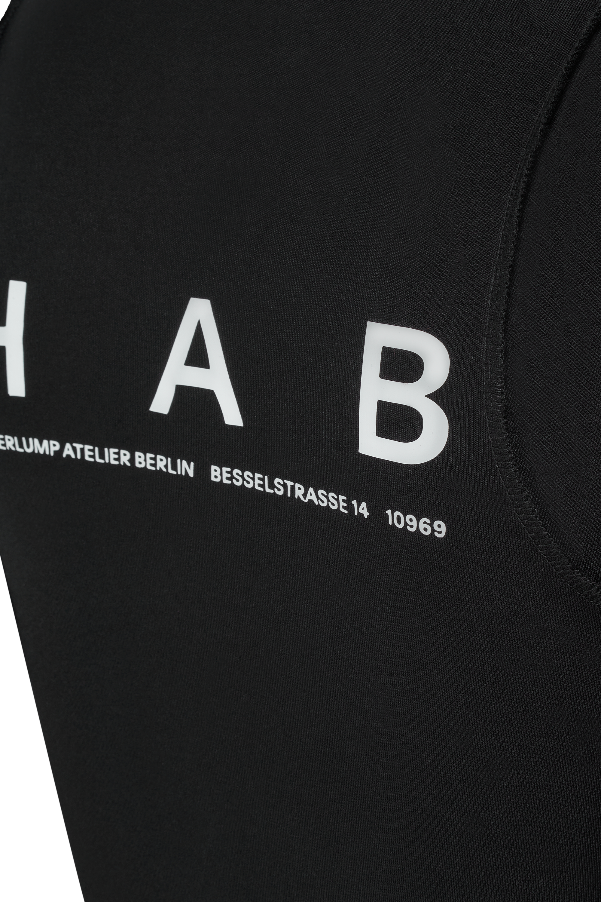 Fitted longsleeve black